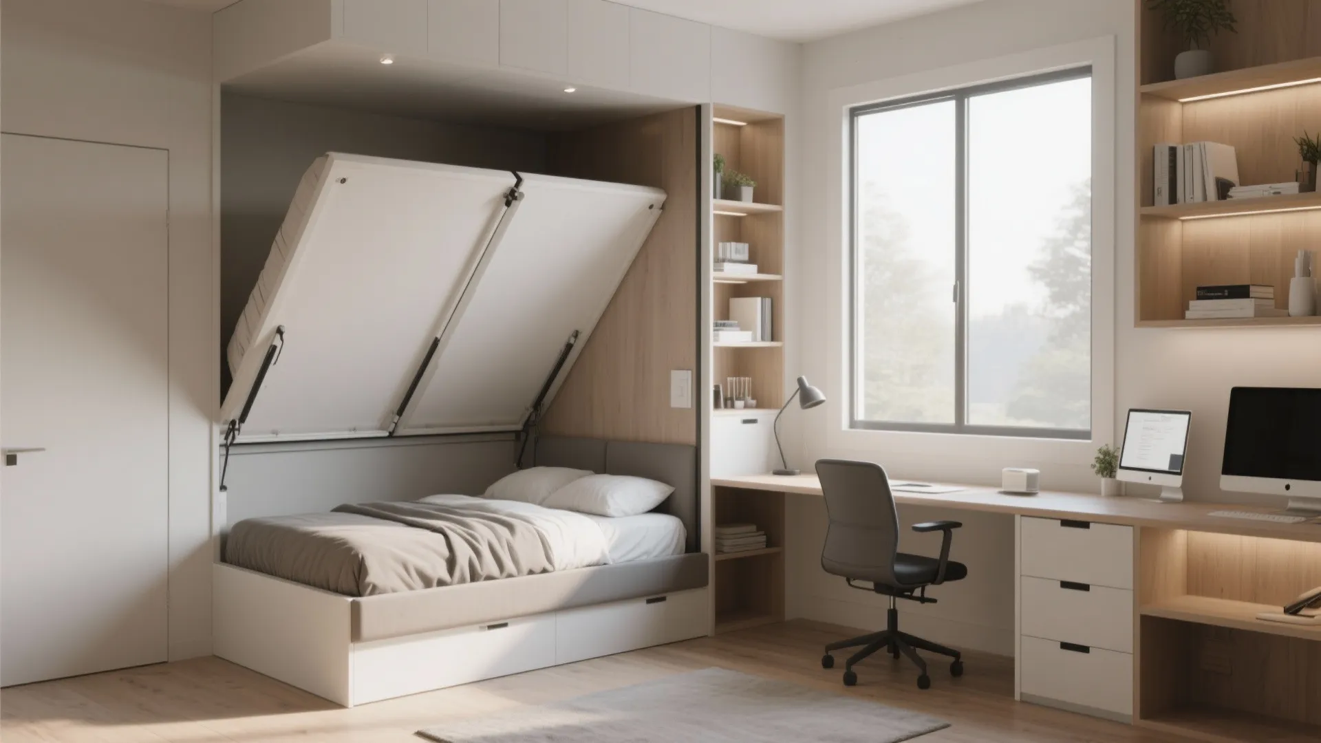 2. Flexible guest/office bedroom