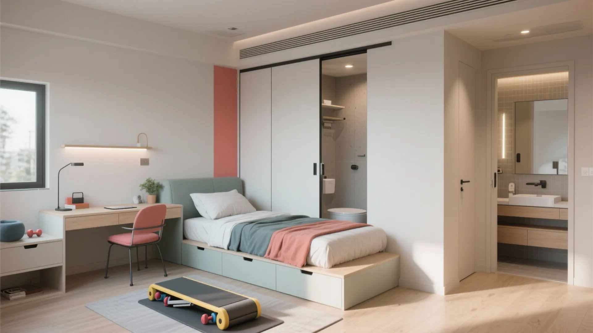 3. Guest-ready second bedroom with ensuite flexibility