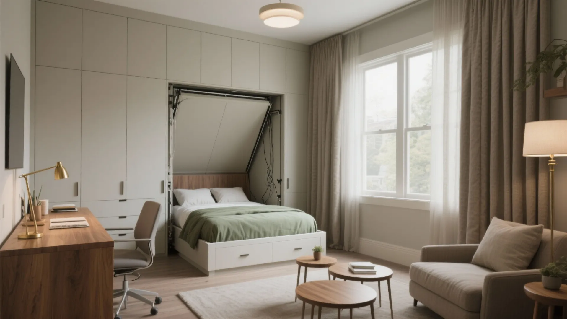 The Flexible Fourth: Guest Room + Home Office