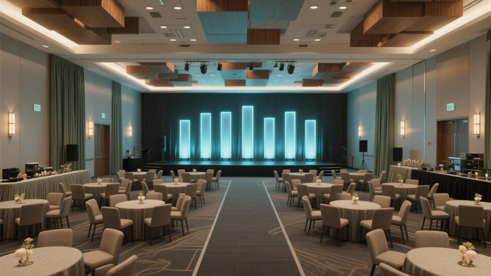 Why Your Function Hall Design Feels Chaotic (Fix Layout & Lighting)