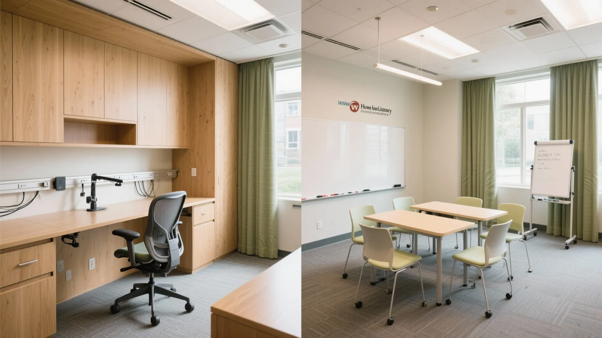 4) Flexible layouts: solo focus to group huddle in minutes