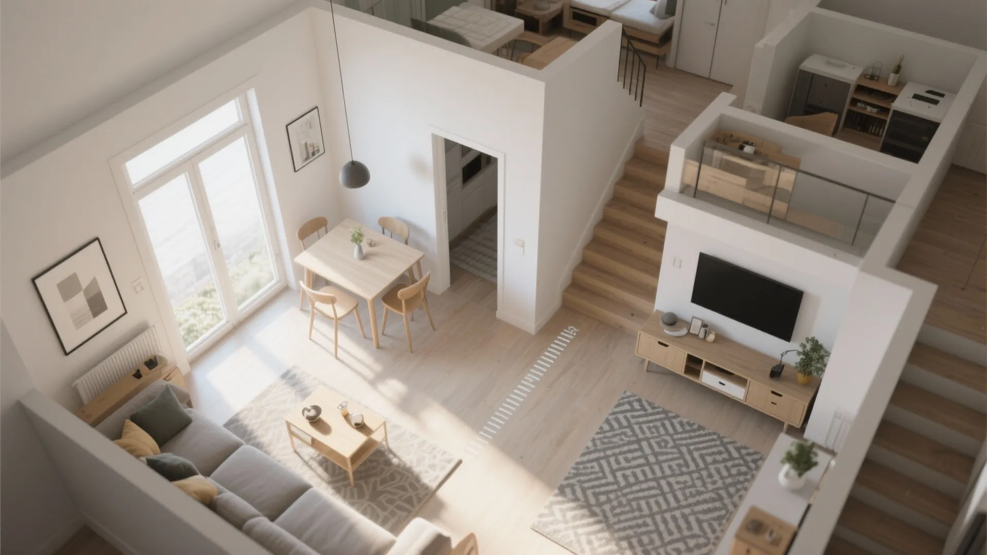 5. Flexible Layouts and Clear Circulation Paths