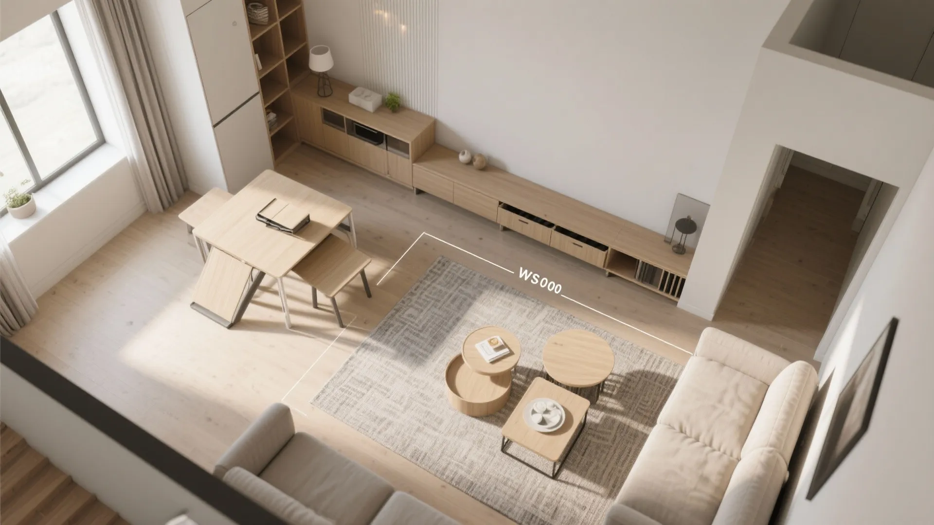 Flexible Furniture: Fold, Nest, and Slide