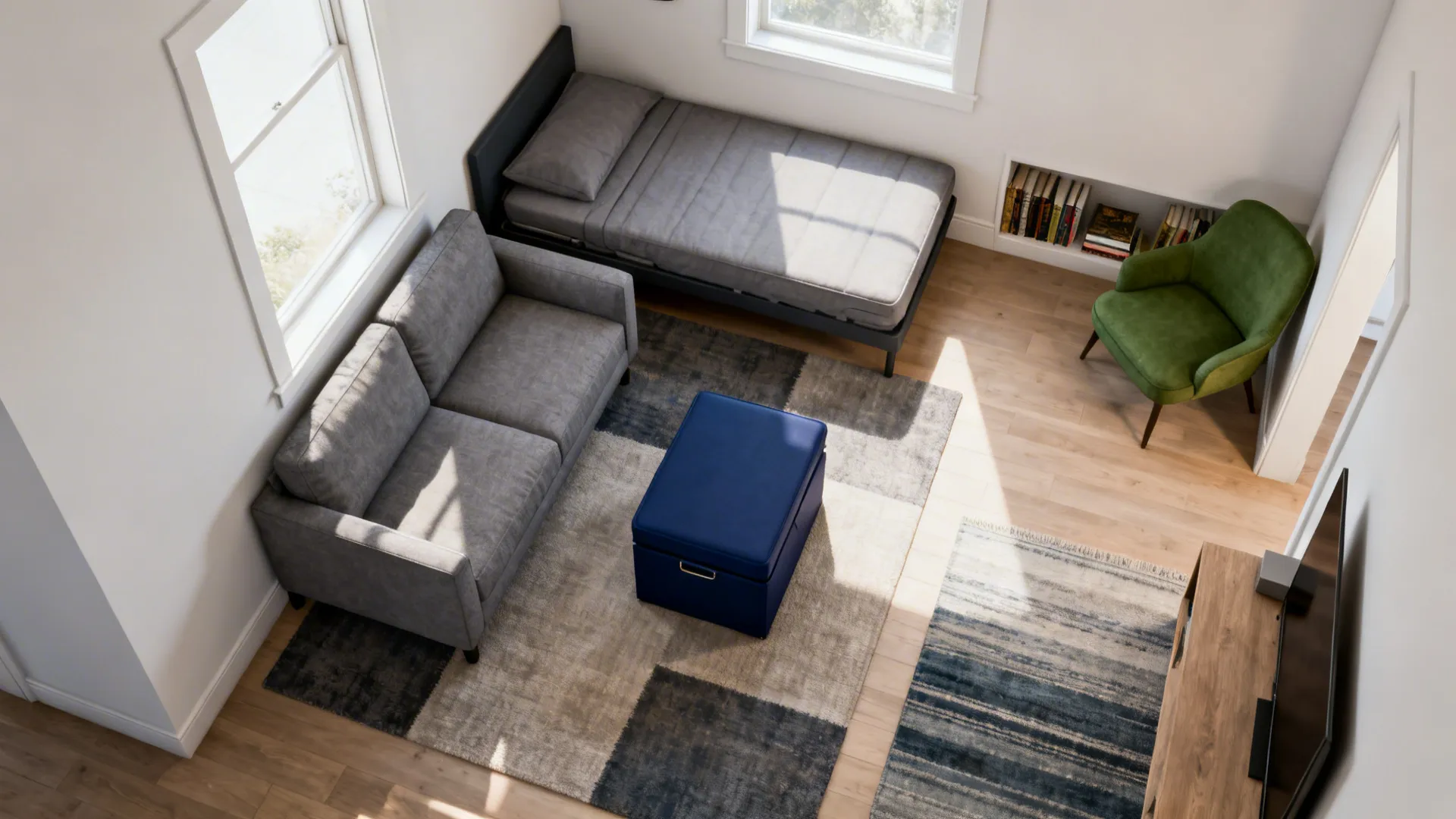 5. Flexible Layouts with Multi-Function Furniture