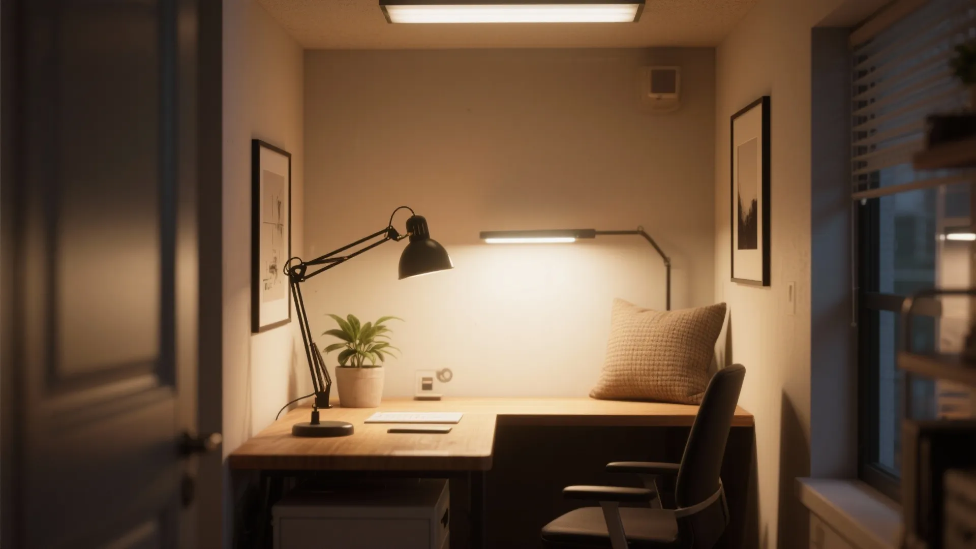 5. Flexible lighting and personal touches