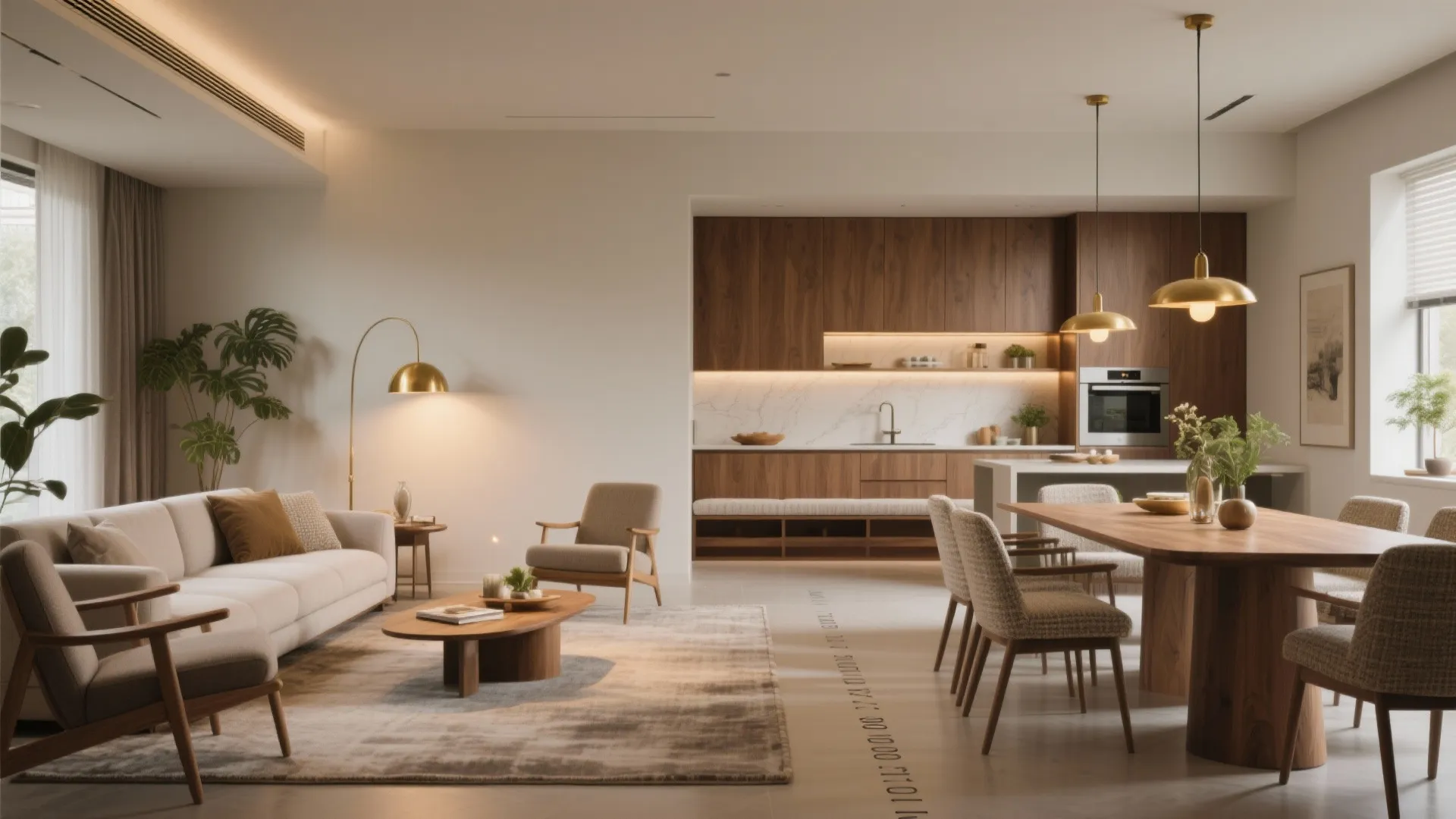 Flexible Living + Formal Dining: One Space, Two Moods