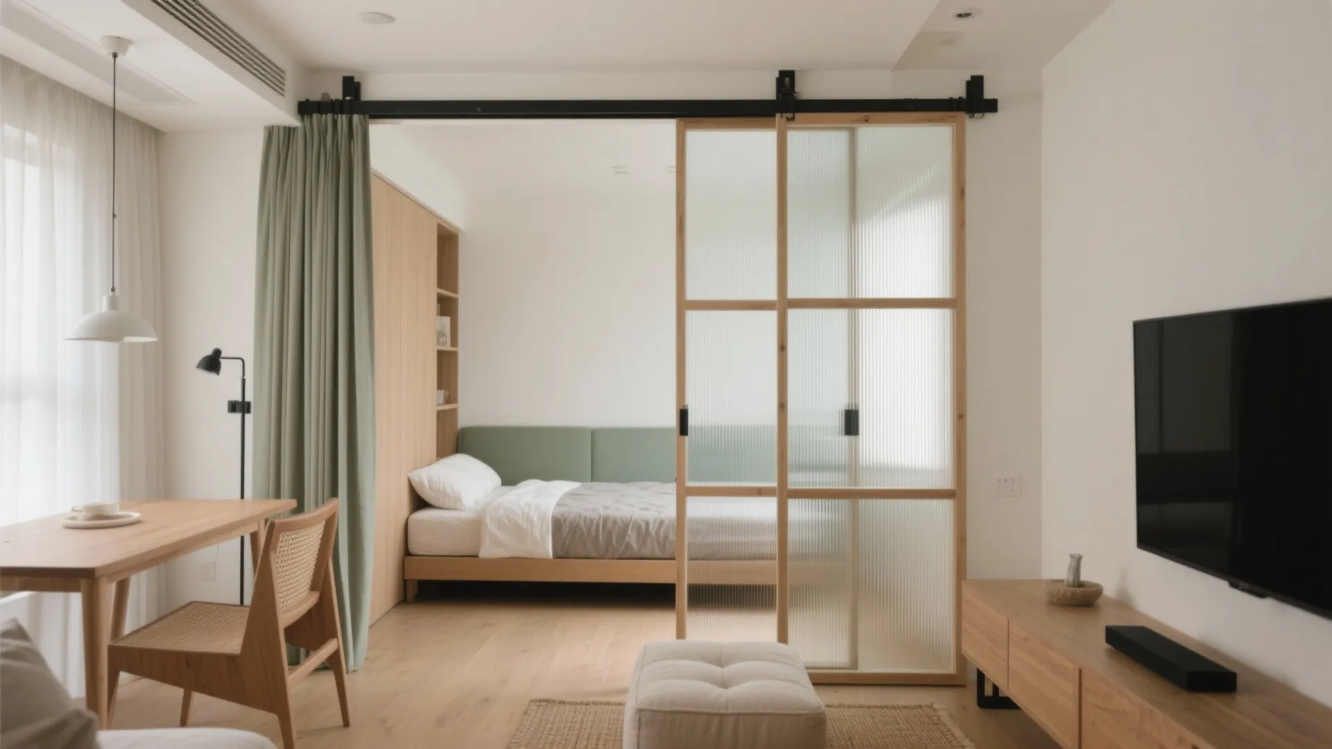 Flexible partitions and a “second room” on demand