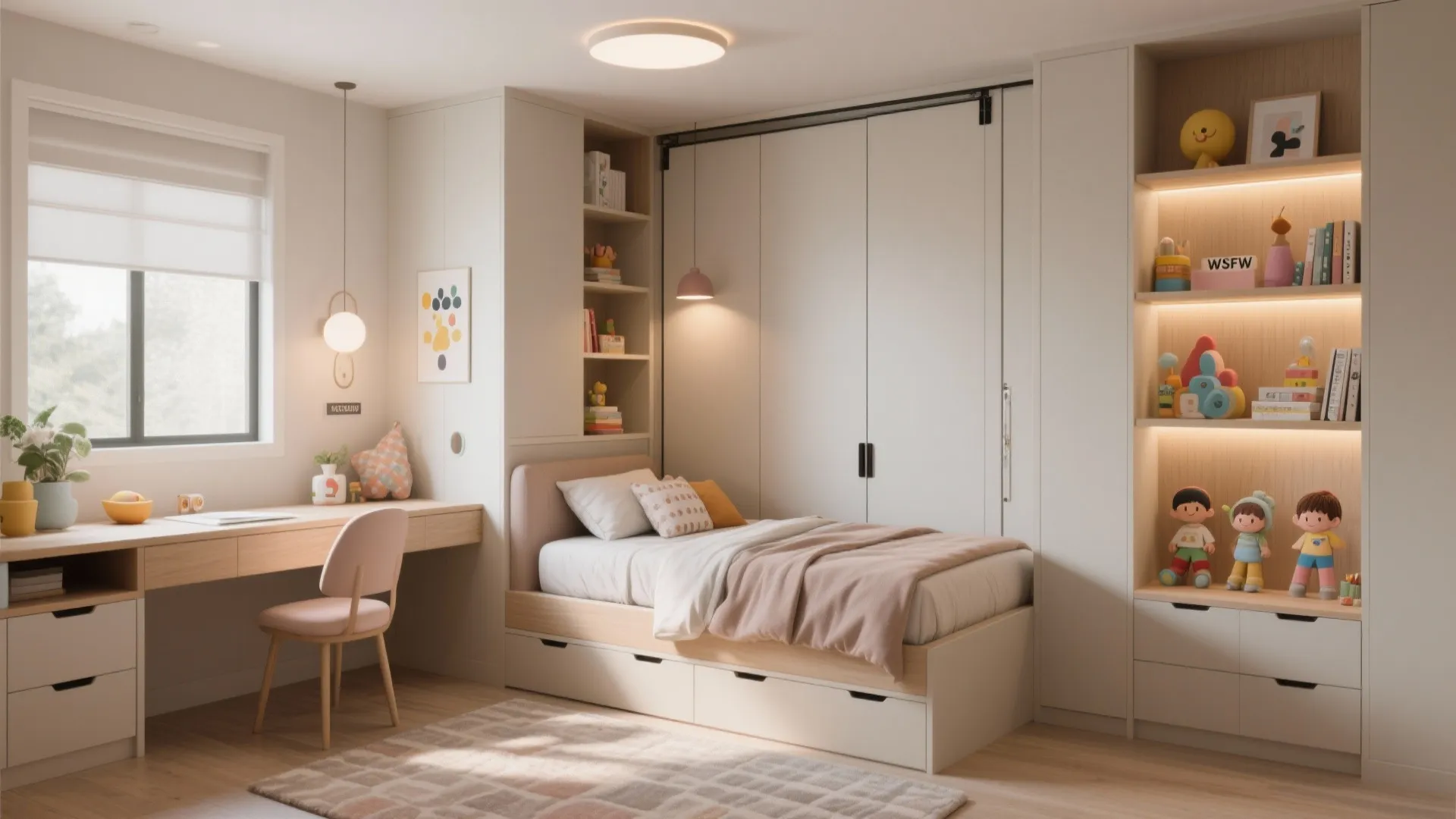 3. Flexible third bedroom (guest/office/playroom)