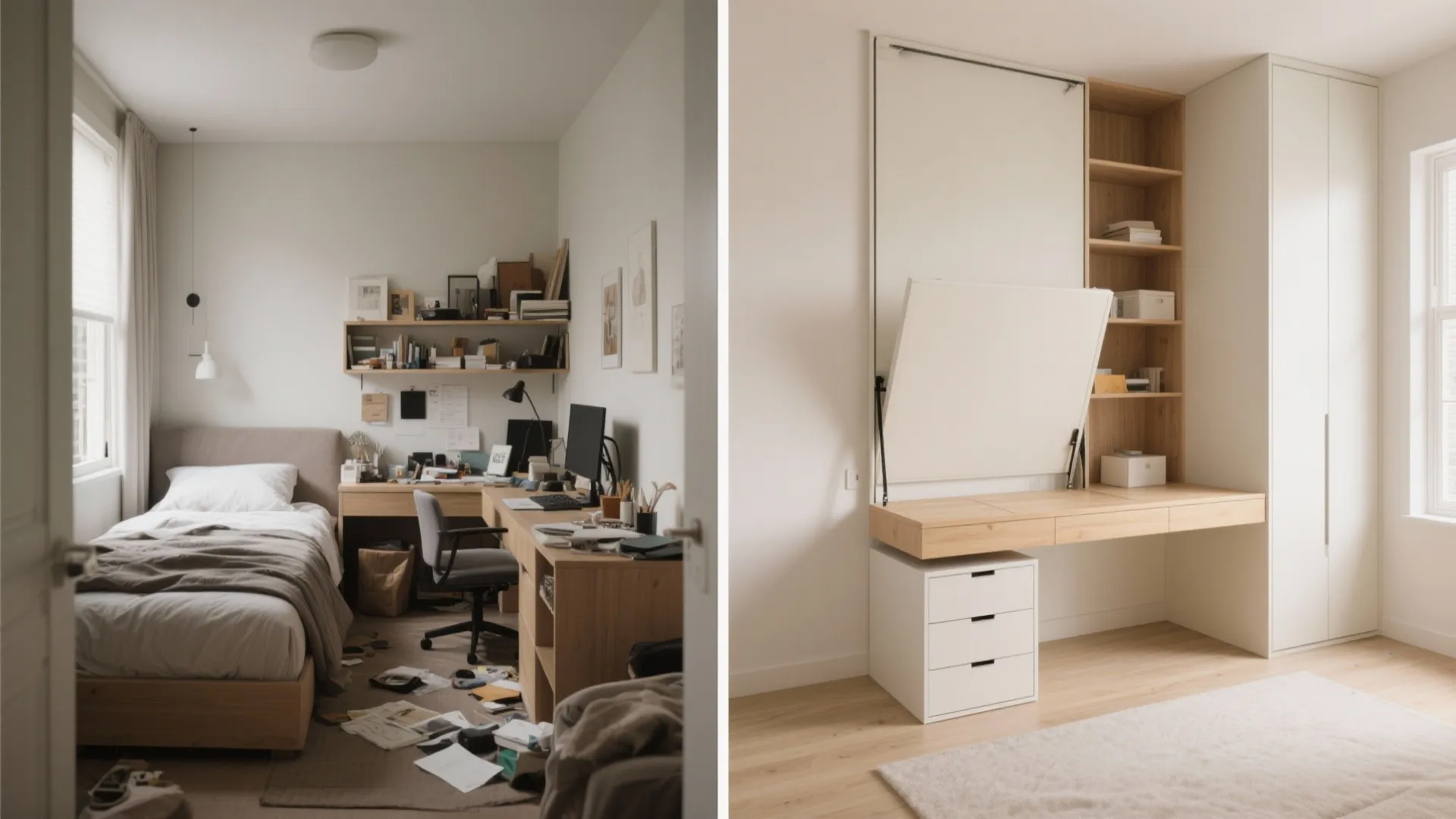 Flexible Third Bedroom: Study-Guest Combo