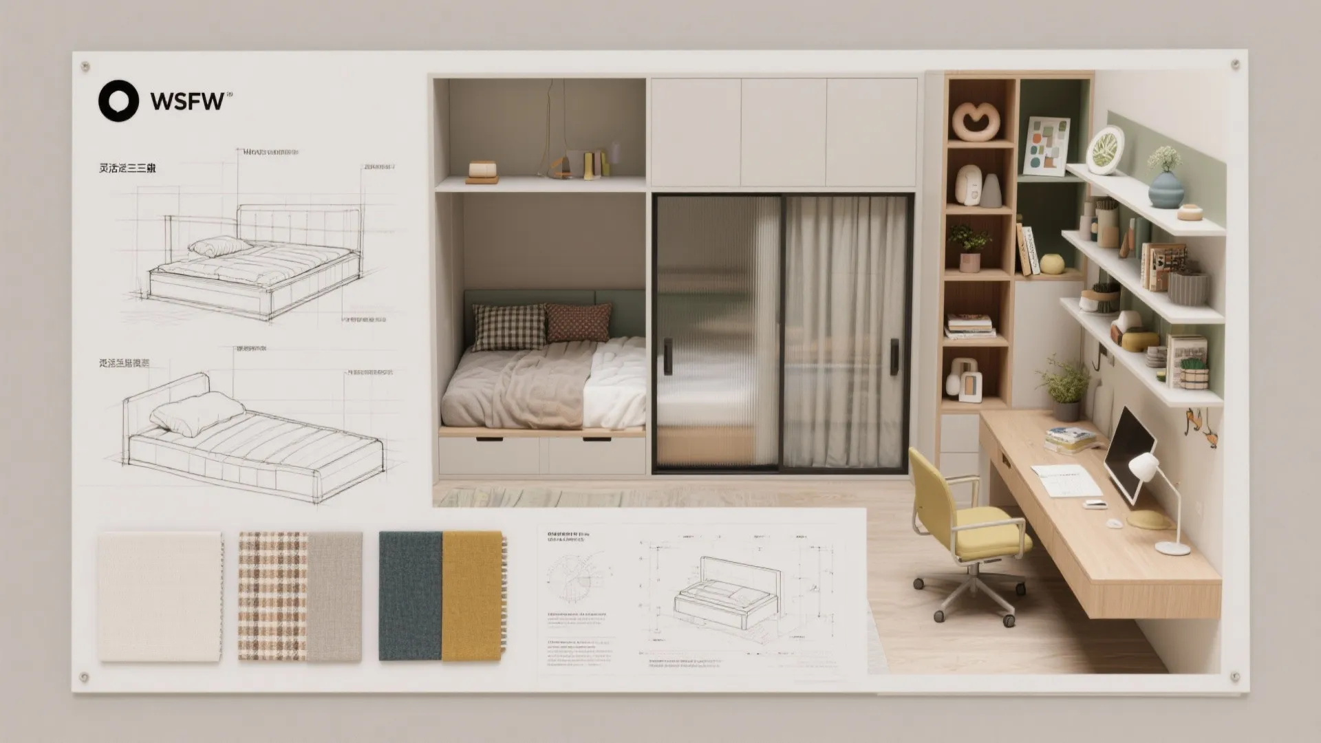 4. Flexible third bedroom as home office or playroom