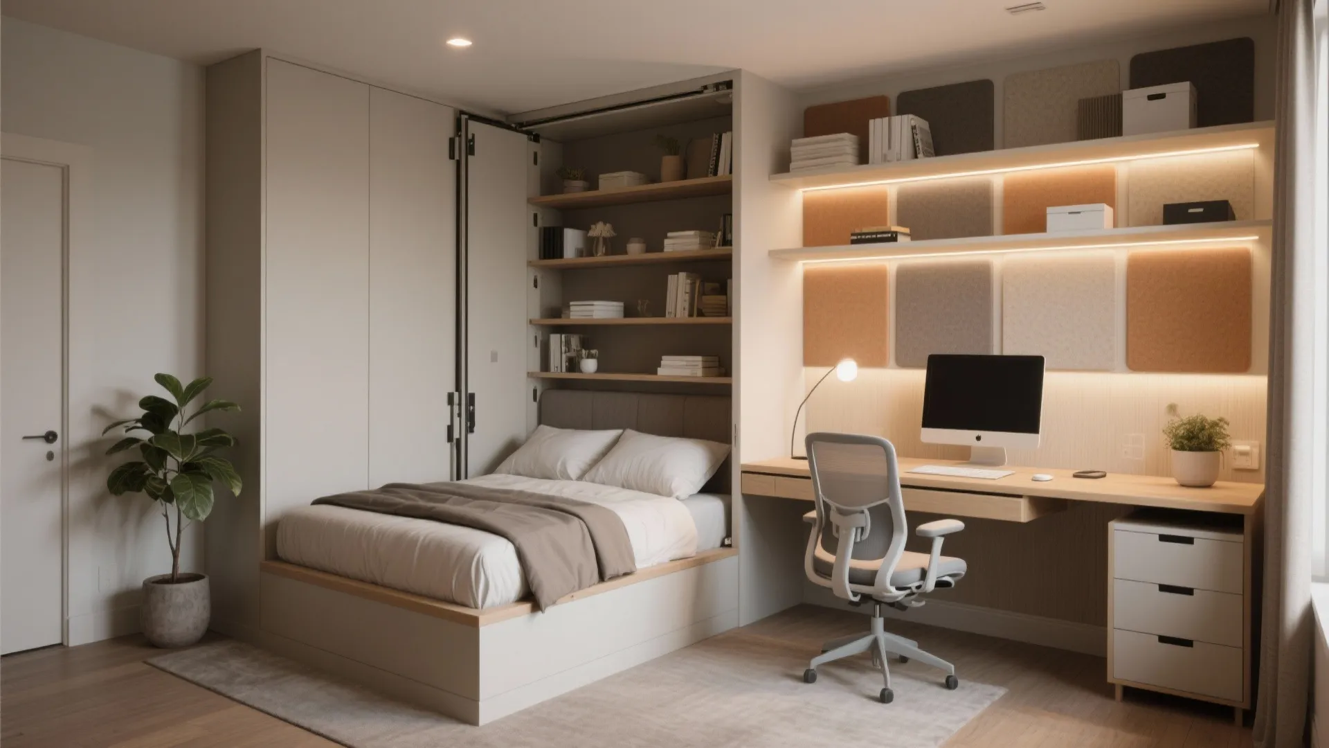 3. Flexible second bedroom / home office