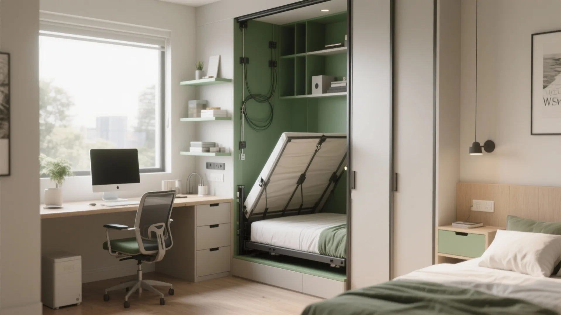 3. Flexible third bedroom / home office