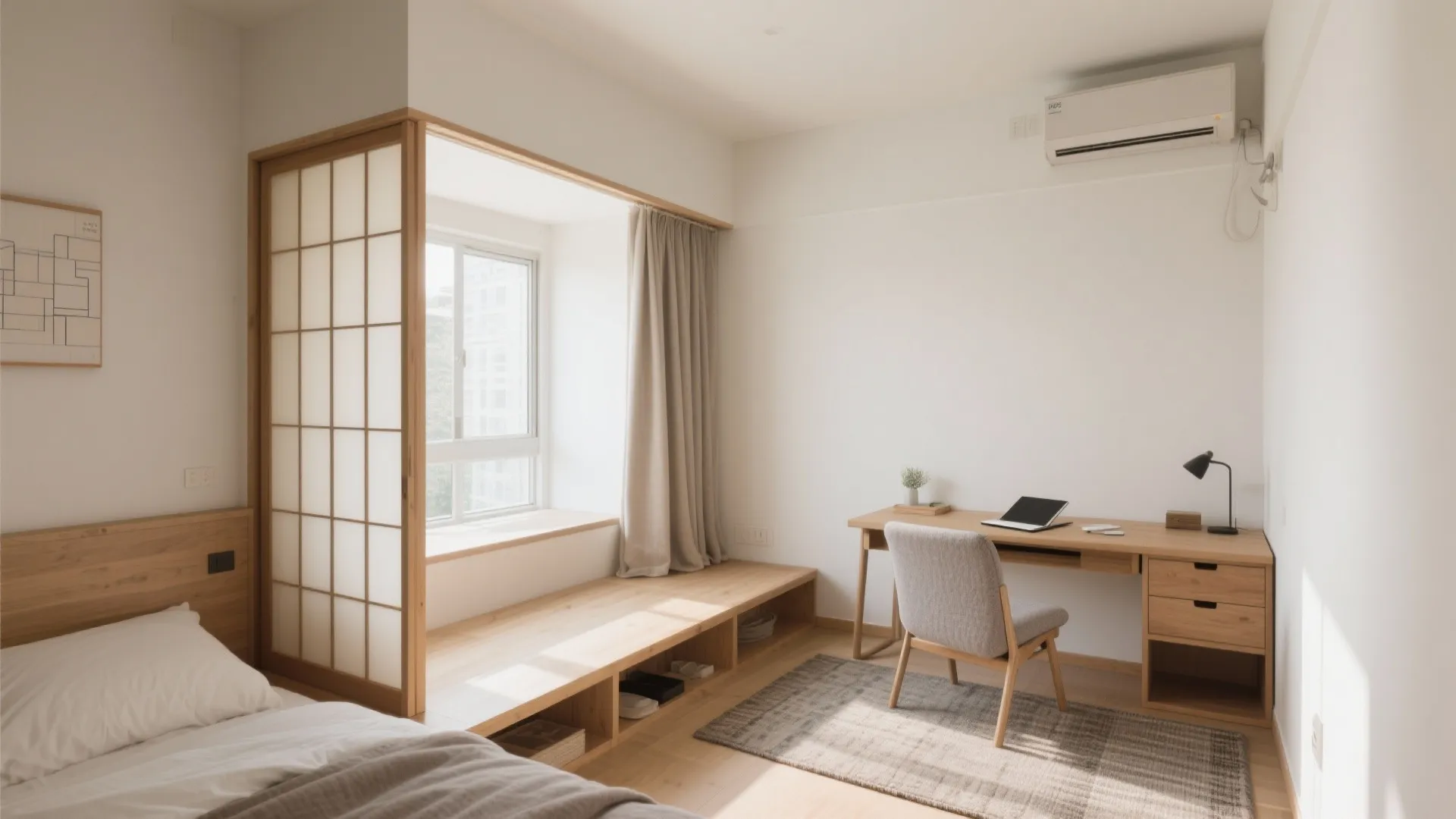 個室の最適解：1部屋は“可変室”、1部屋は“静音室”