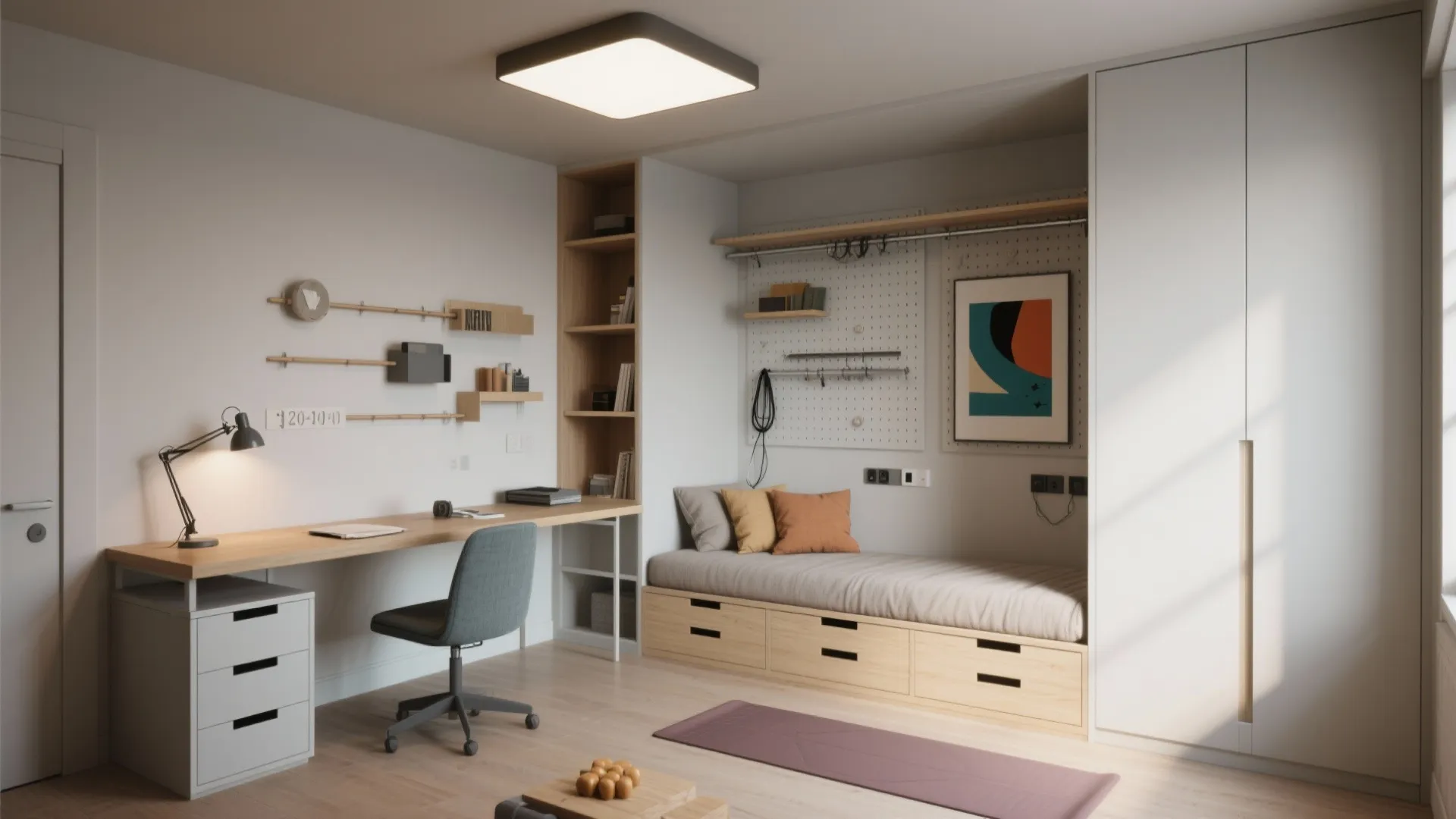 3) The Flex Room That Works Double-Time (Office/Guest/Kids)