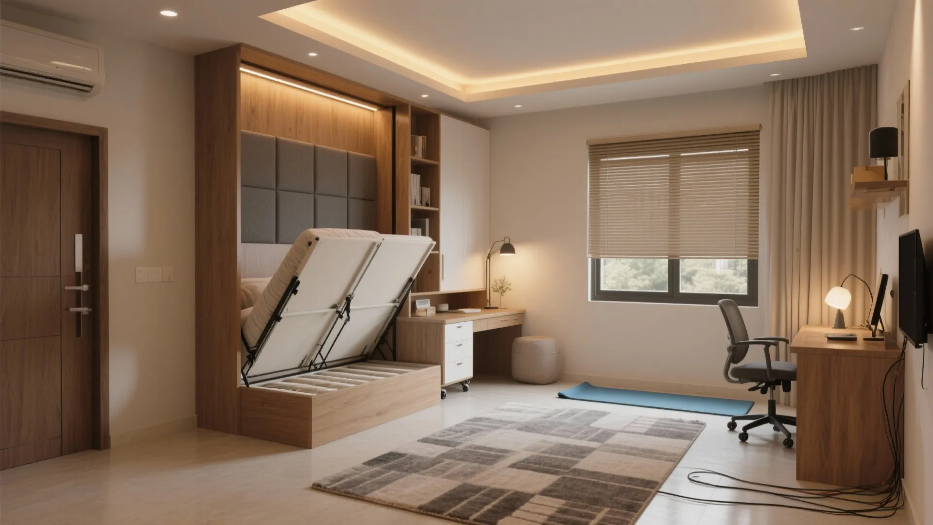 3) The Flex Room: Study–Guest–Hobby Without Compromise