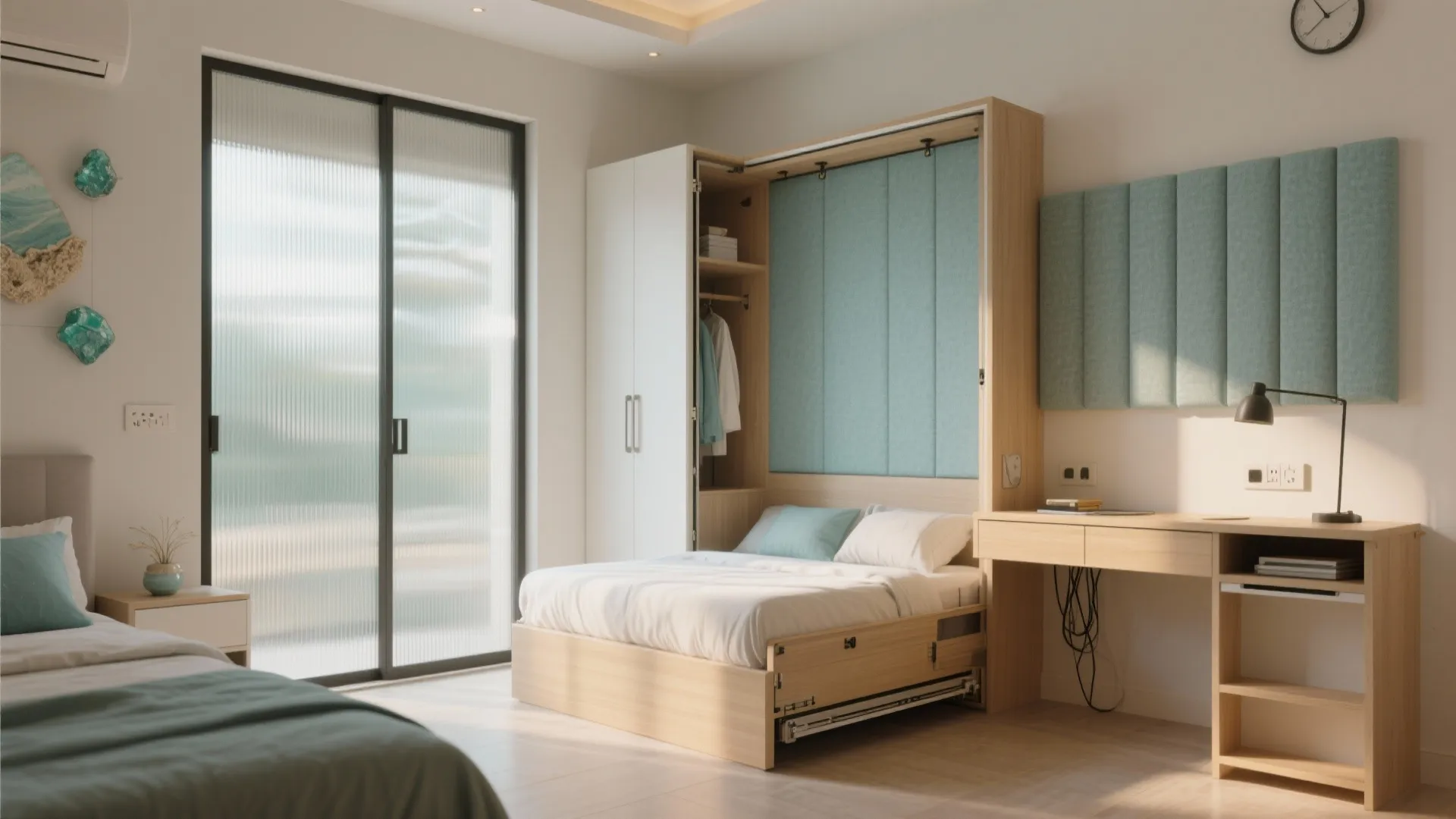 3) One room, many lives: guest + office + hobby