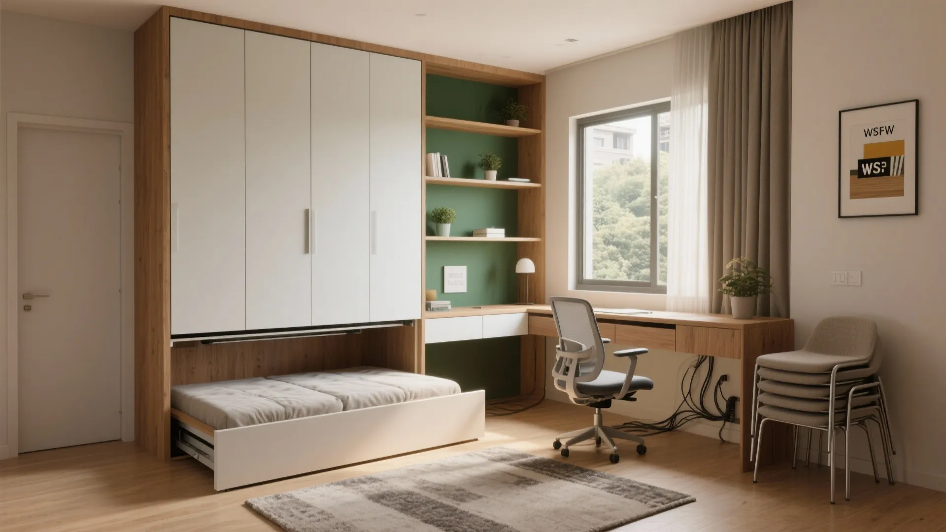 Furniture That Flexes: Fold, Slide, Tuck