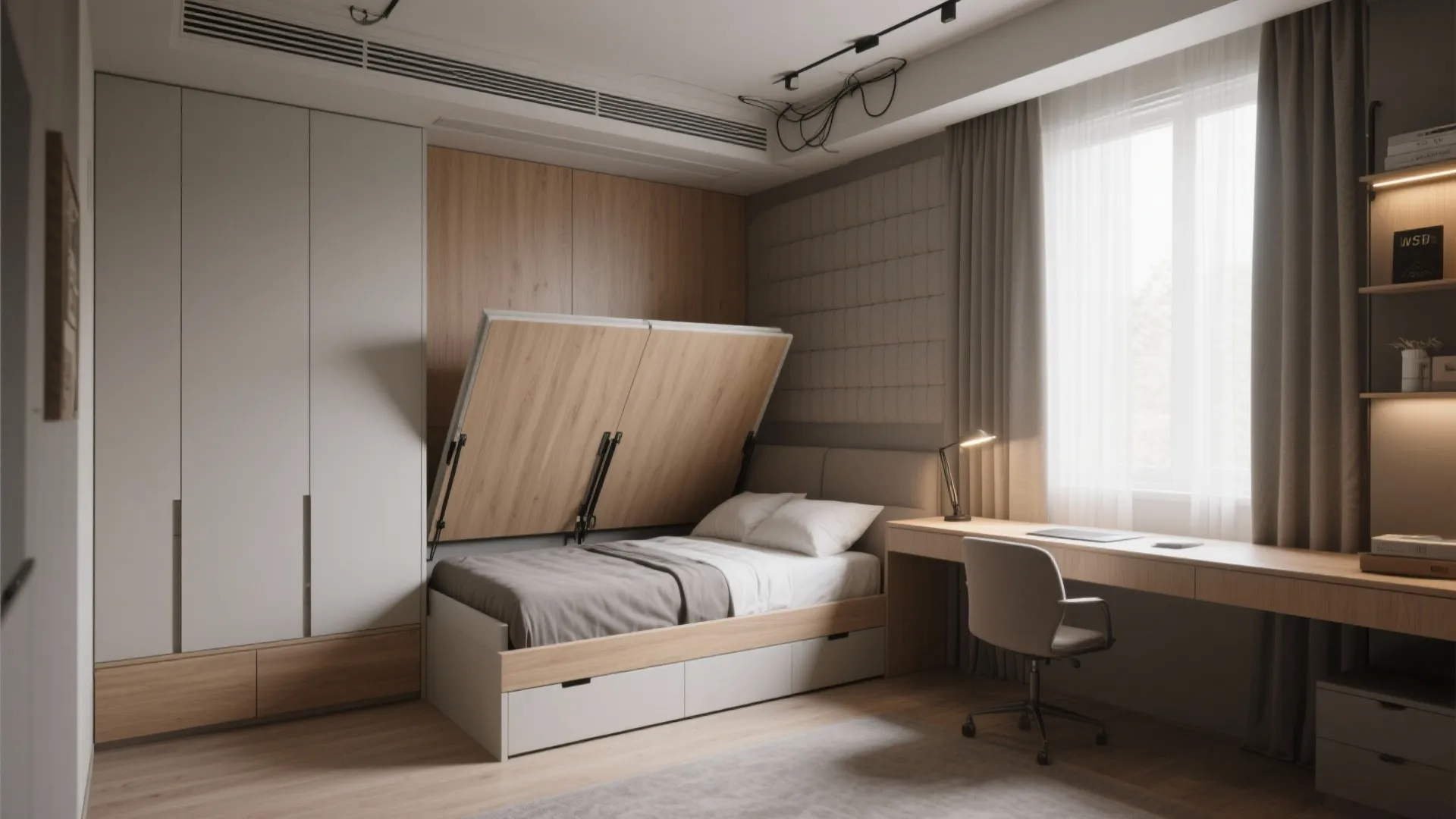 5) The Flexible Third Bedroom: WFH-Studio by Day, Guest Room by Night