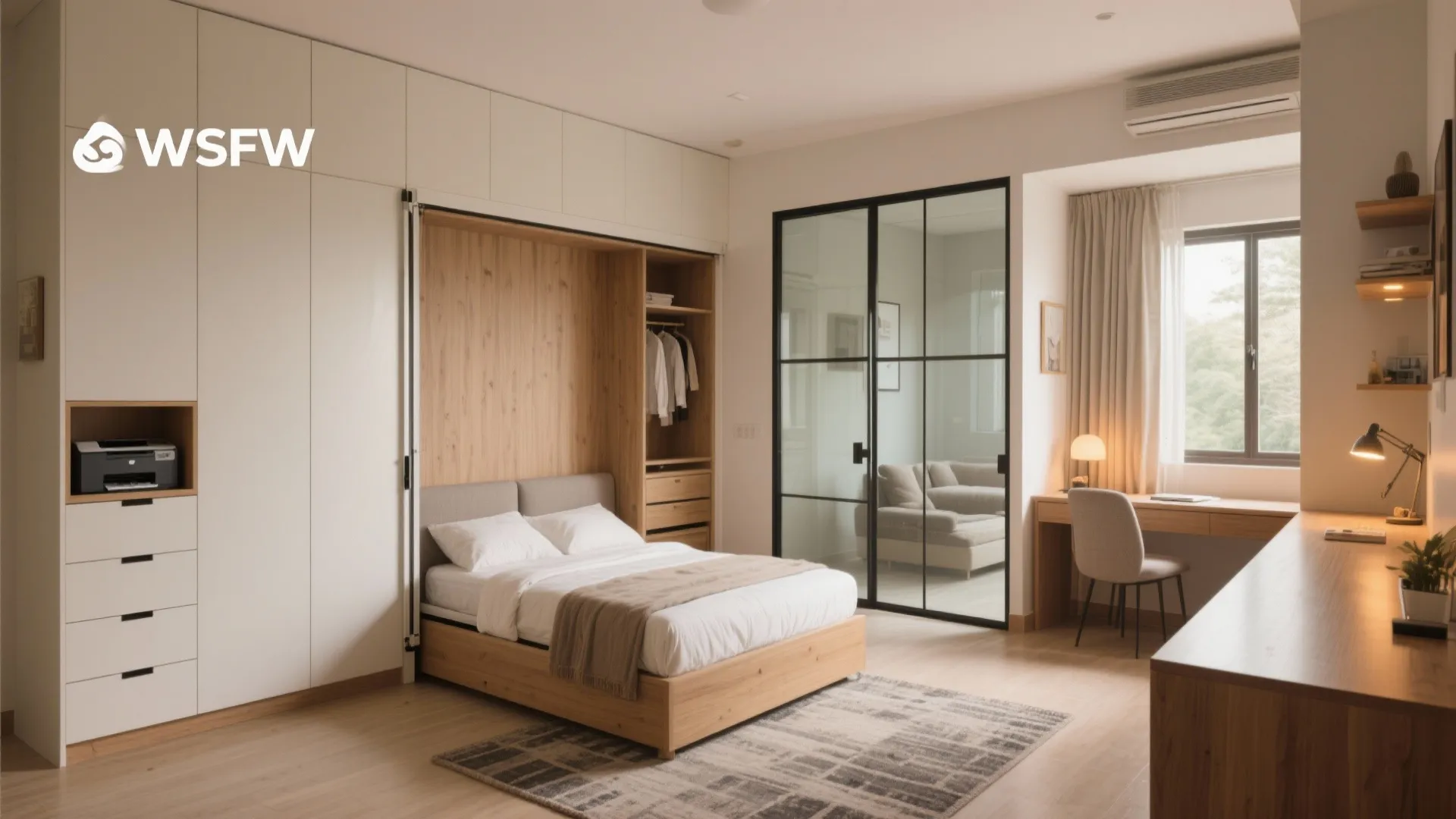 4) The third bedroom that morphs: study, guest, or play