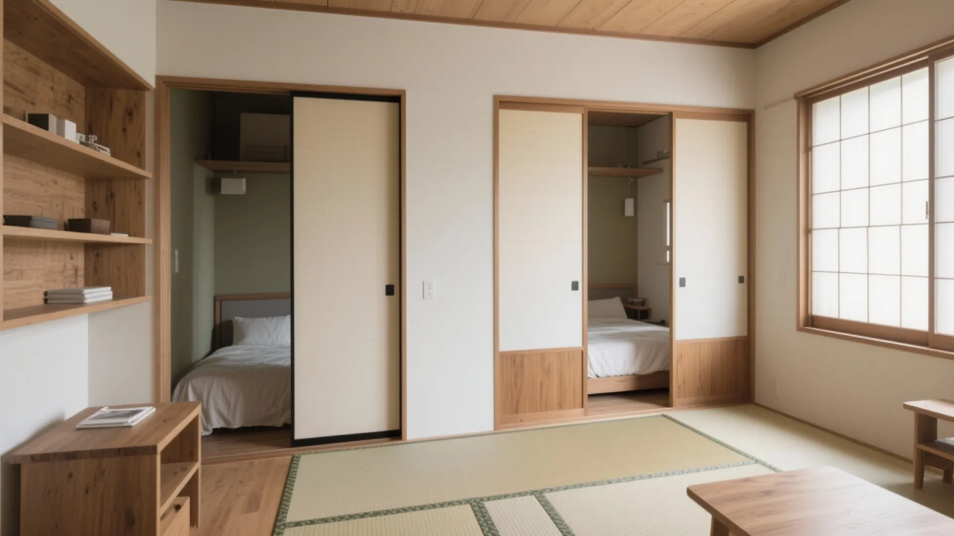 Tips 3: 4つの個室は“用途別2+可変2”でミニマムに（収納技巧を先着手）