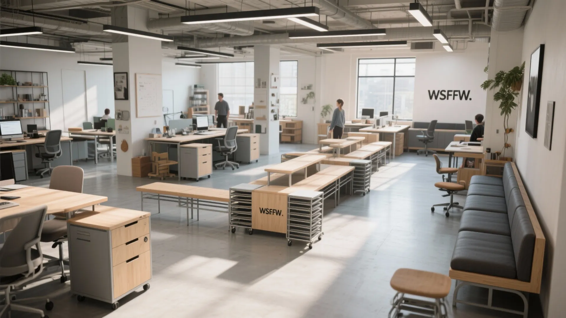 4. Flexible Seating and Hot Desking