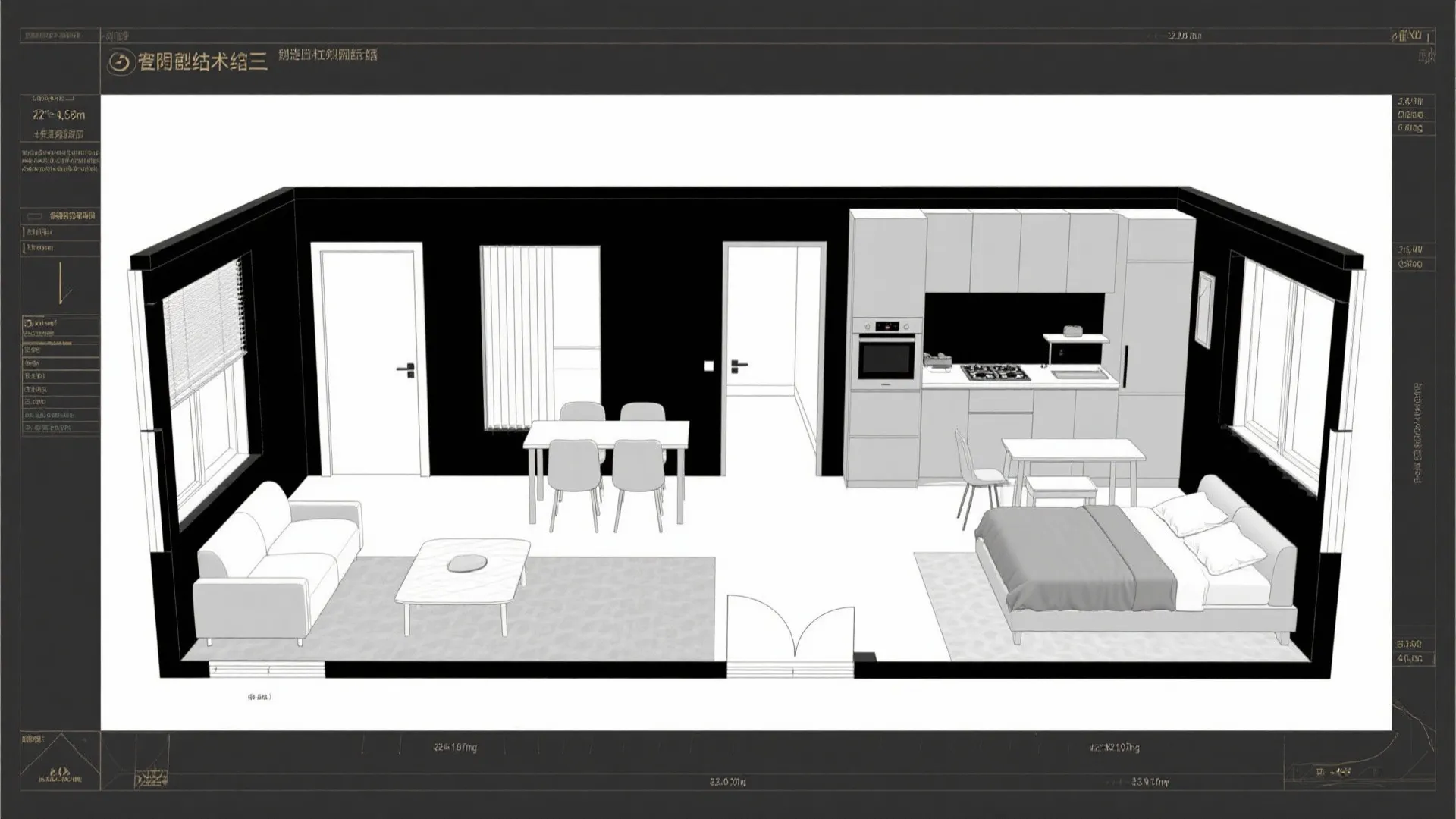 3BHK Individual House Floor Plan—Future-Ready Spatial OS