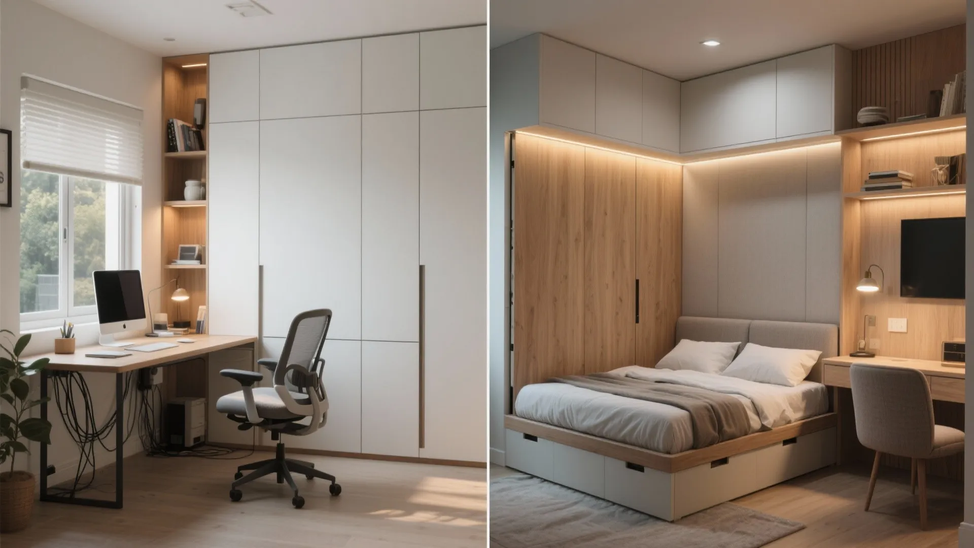 Multi-functional study/guest room that flexes with your routine