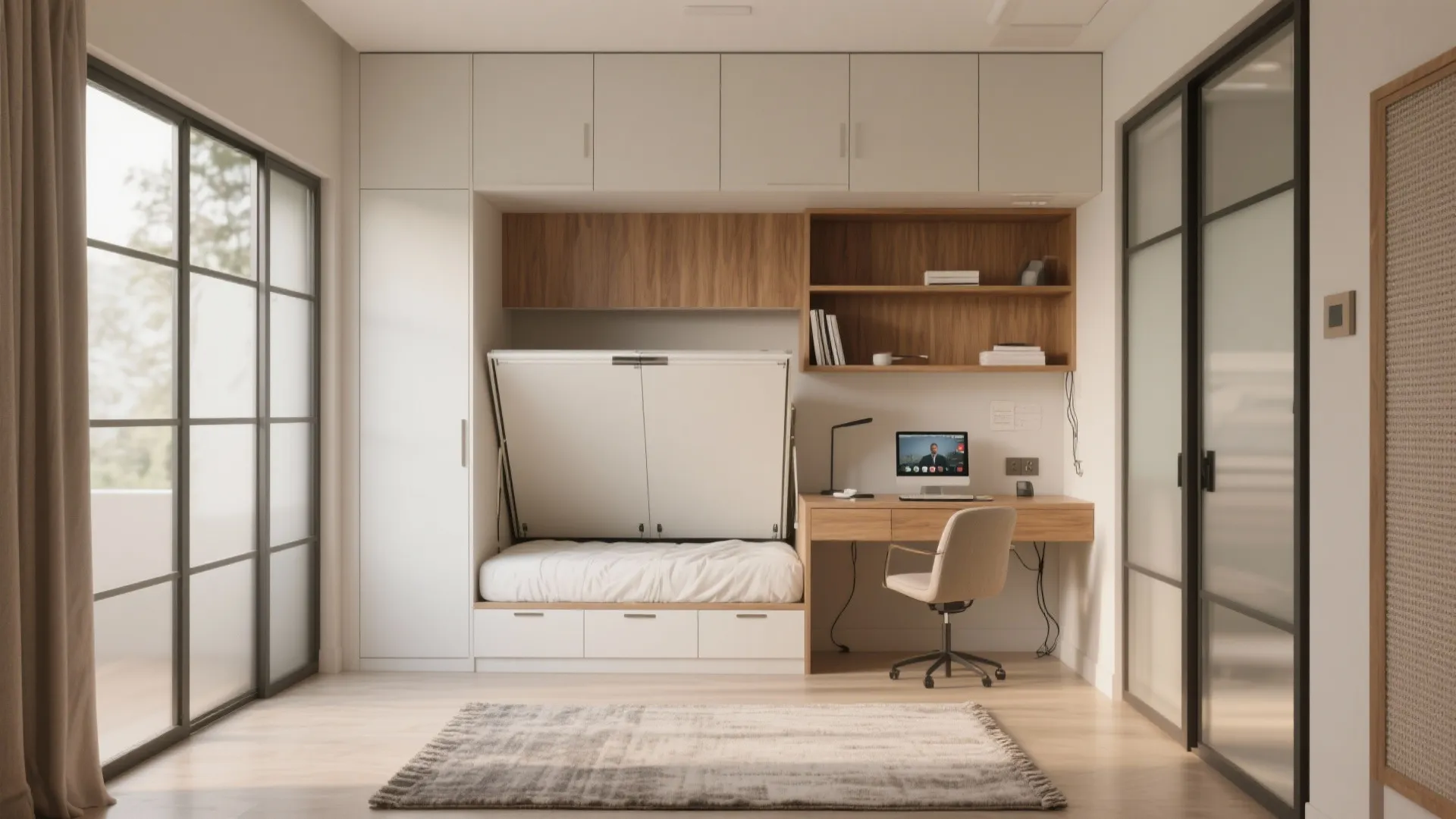 Flexible study-guest suite that actually earns its keep