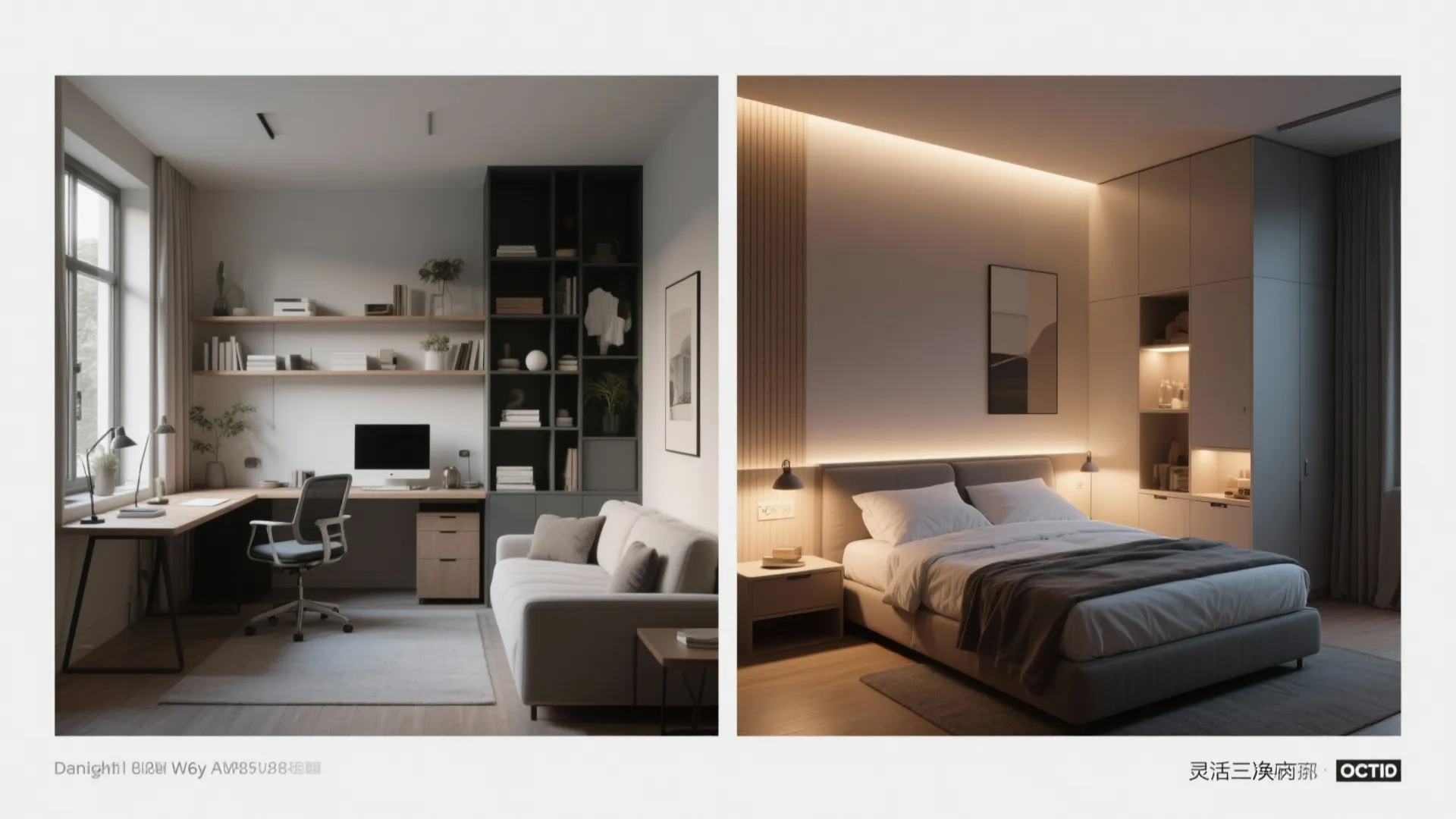 3. Flexible third bedroom for work or guests