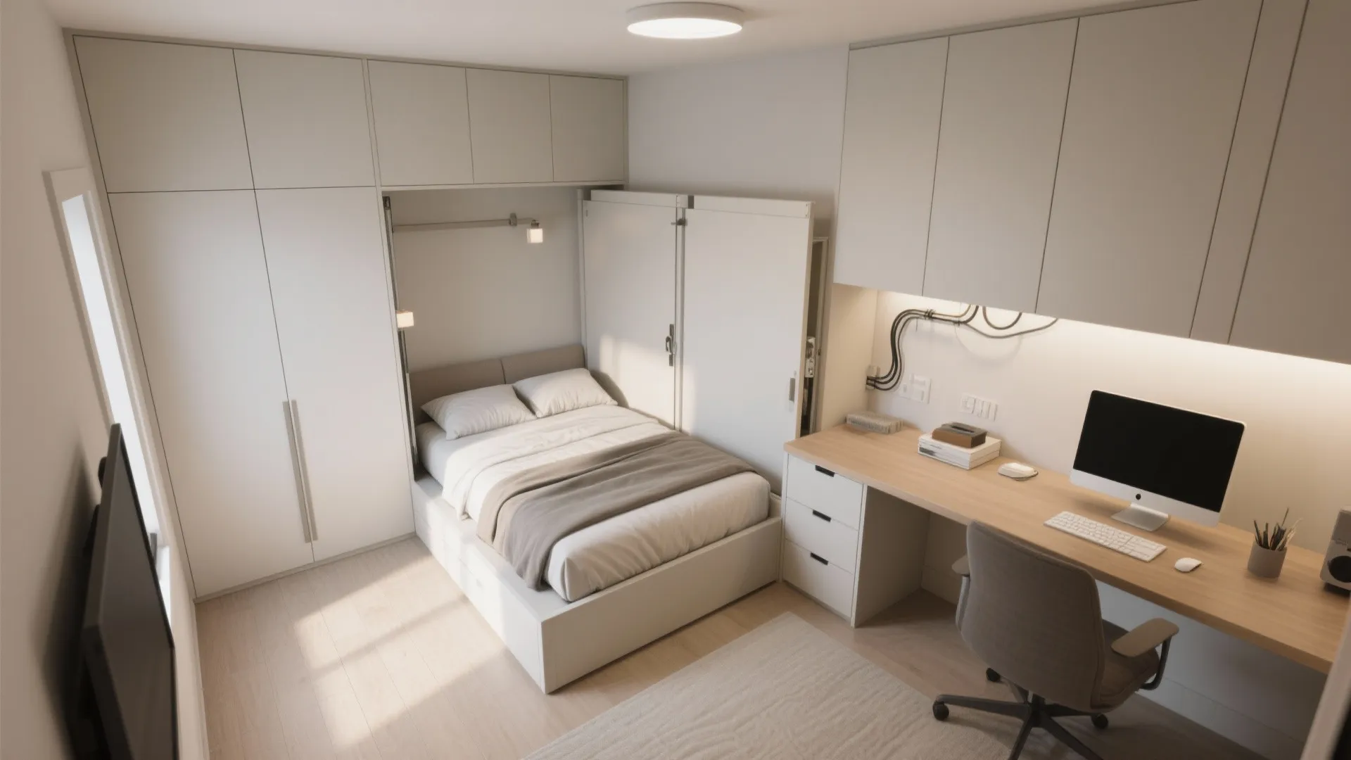 3. Flexible third bedroom as office or guest room