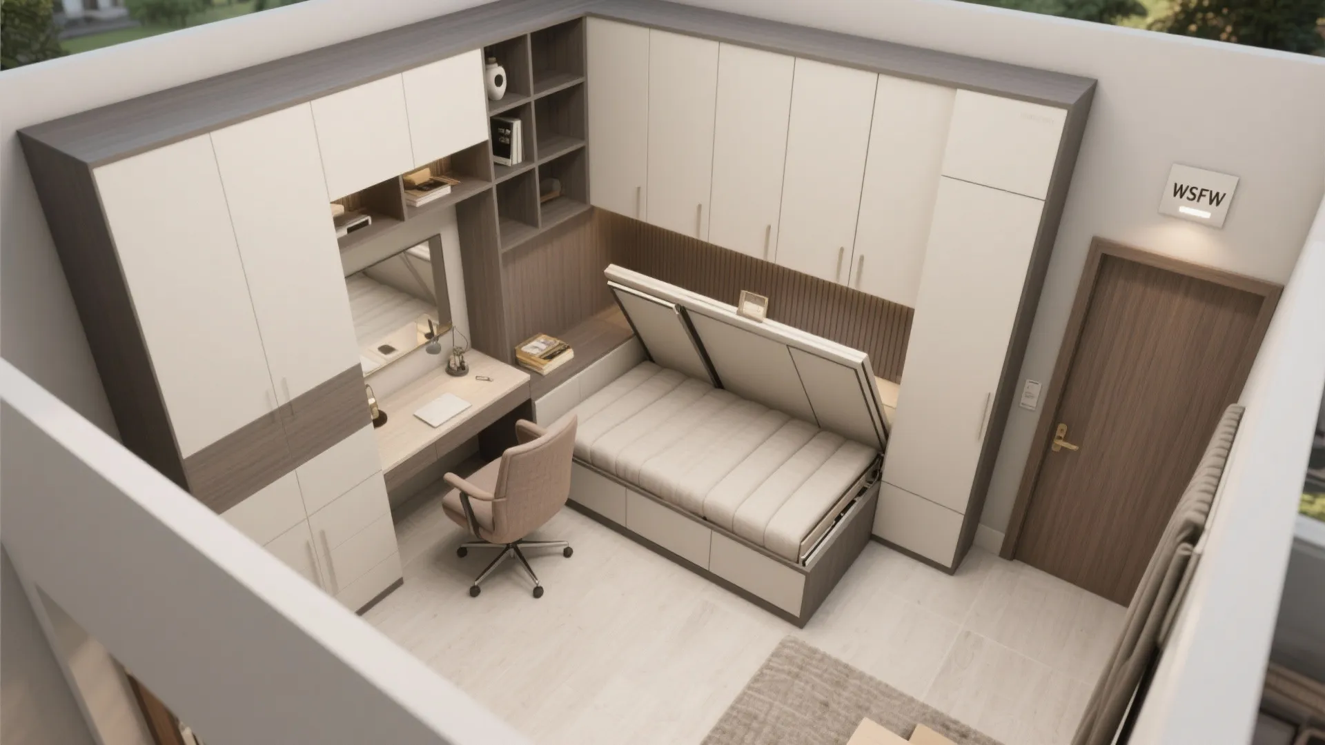 Furniture That Flexes: Fold, Slide, Tuck