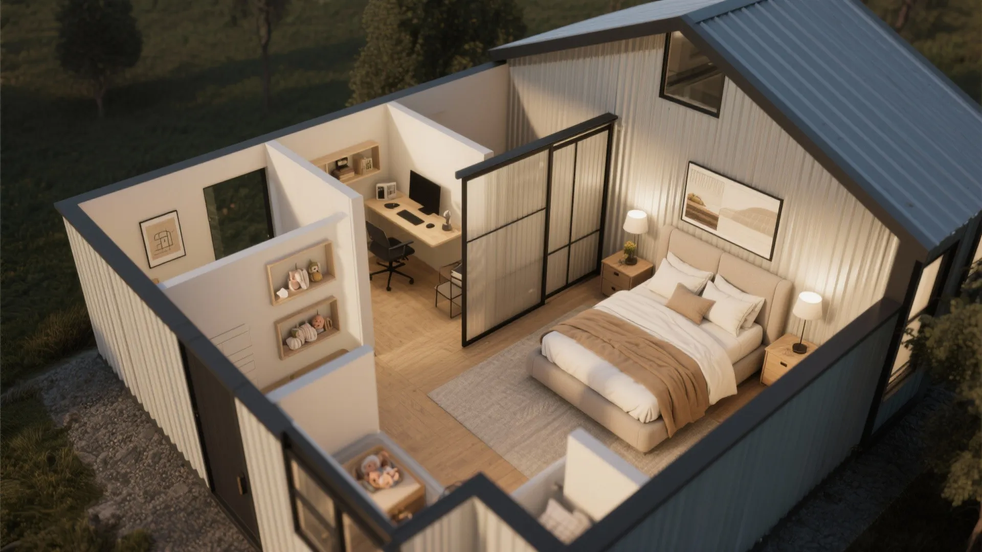 4. Flex-Walls for Adaptability