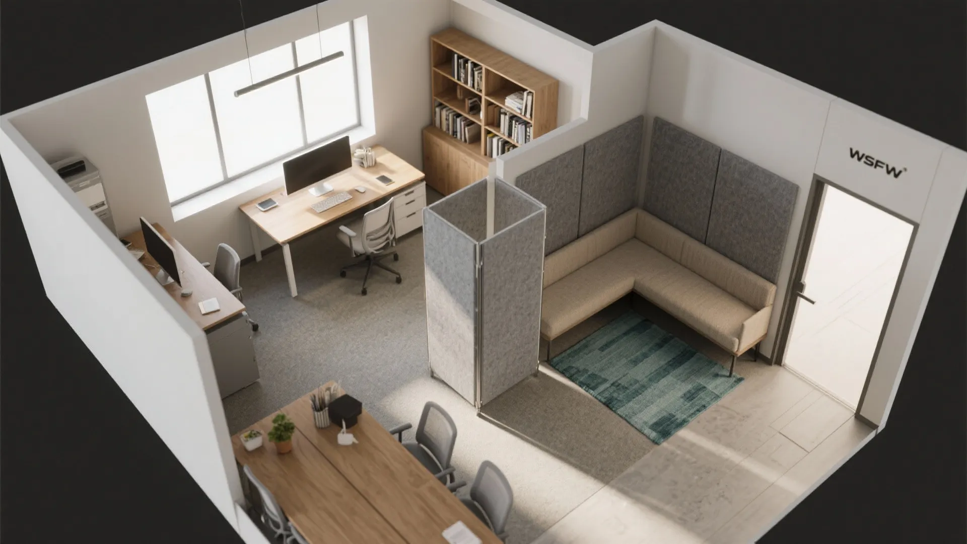 Flexible Zones in One Room