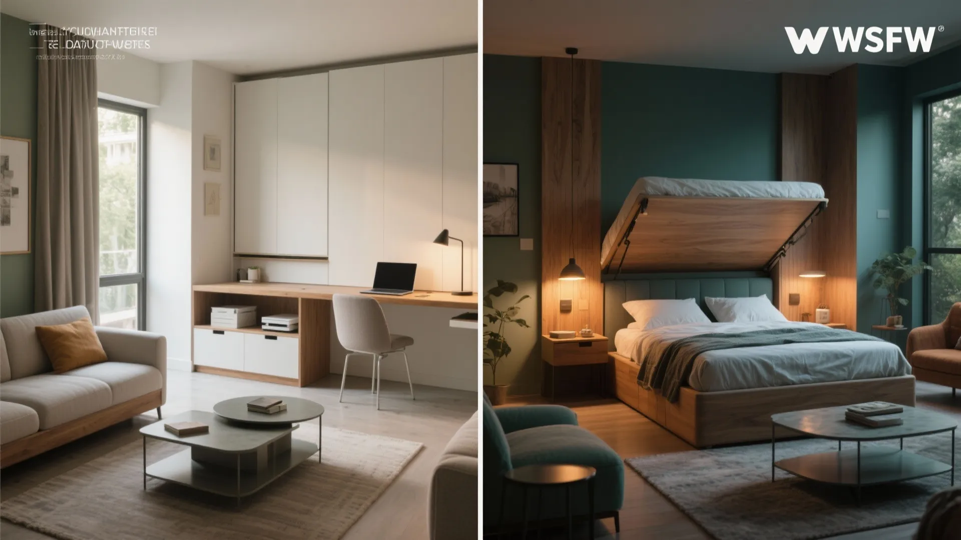 Multi-functional zones that flex day to night