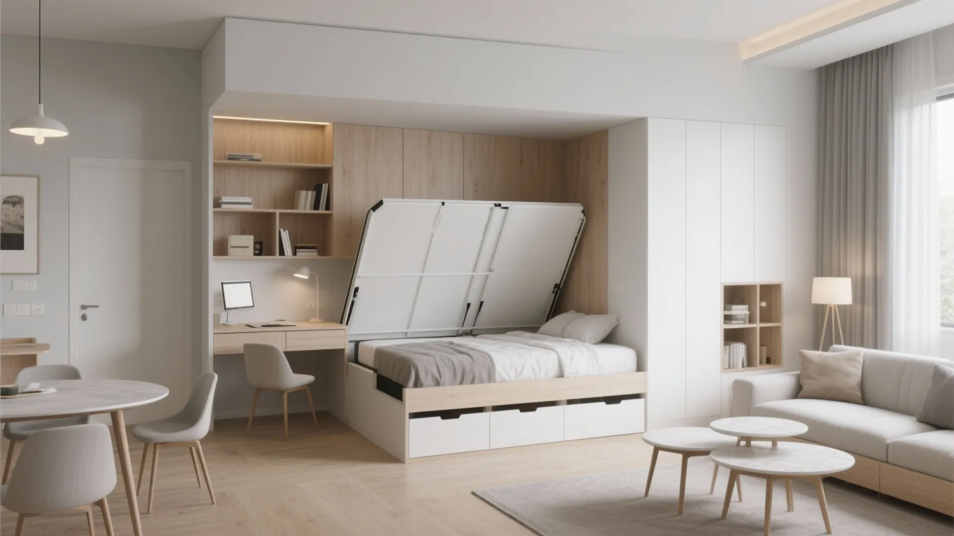 Multi-Functional Furniture and Flexible Zones