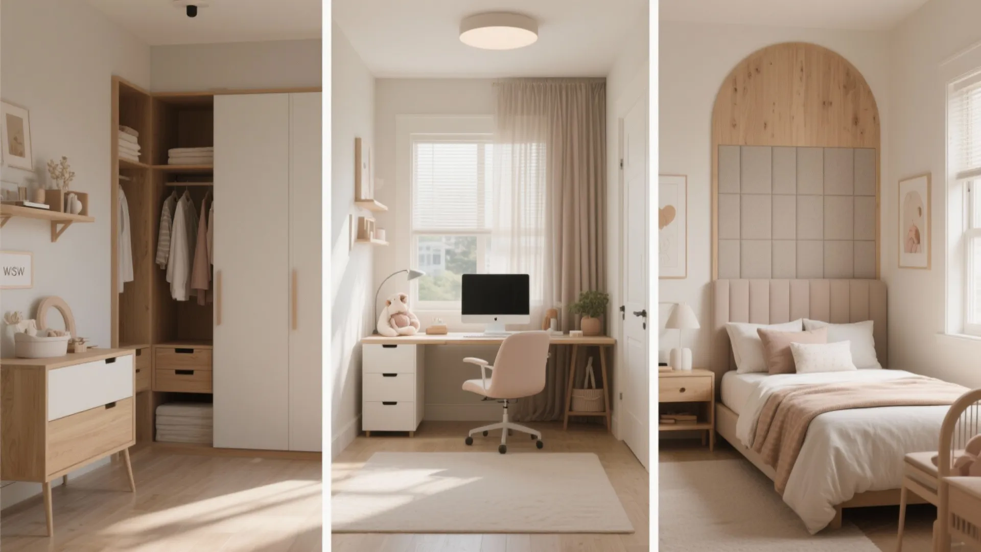 Flexible fourth bedroom: office, nursery, or guest suite