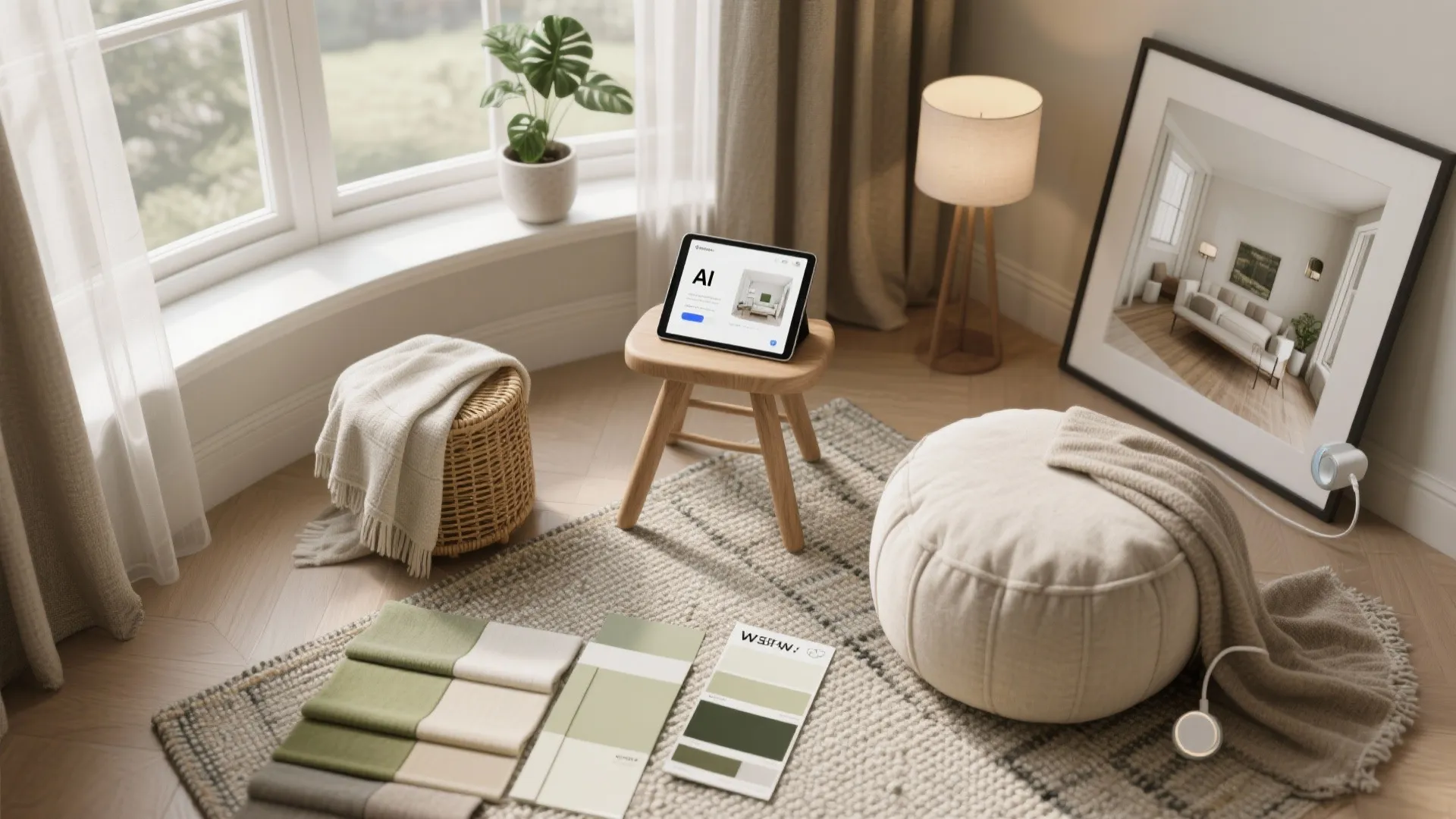 Idea 5: Make the bay a flexible focal point with styling and tech