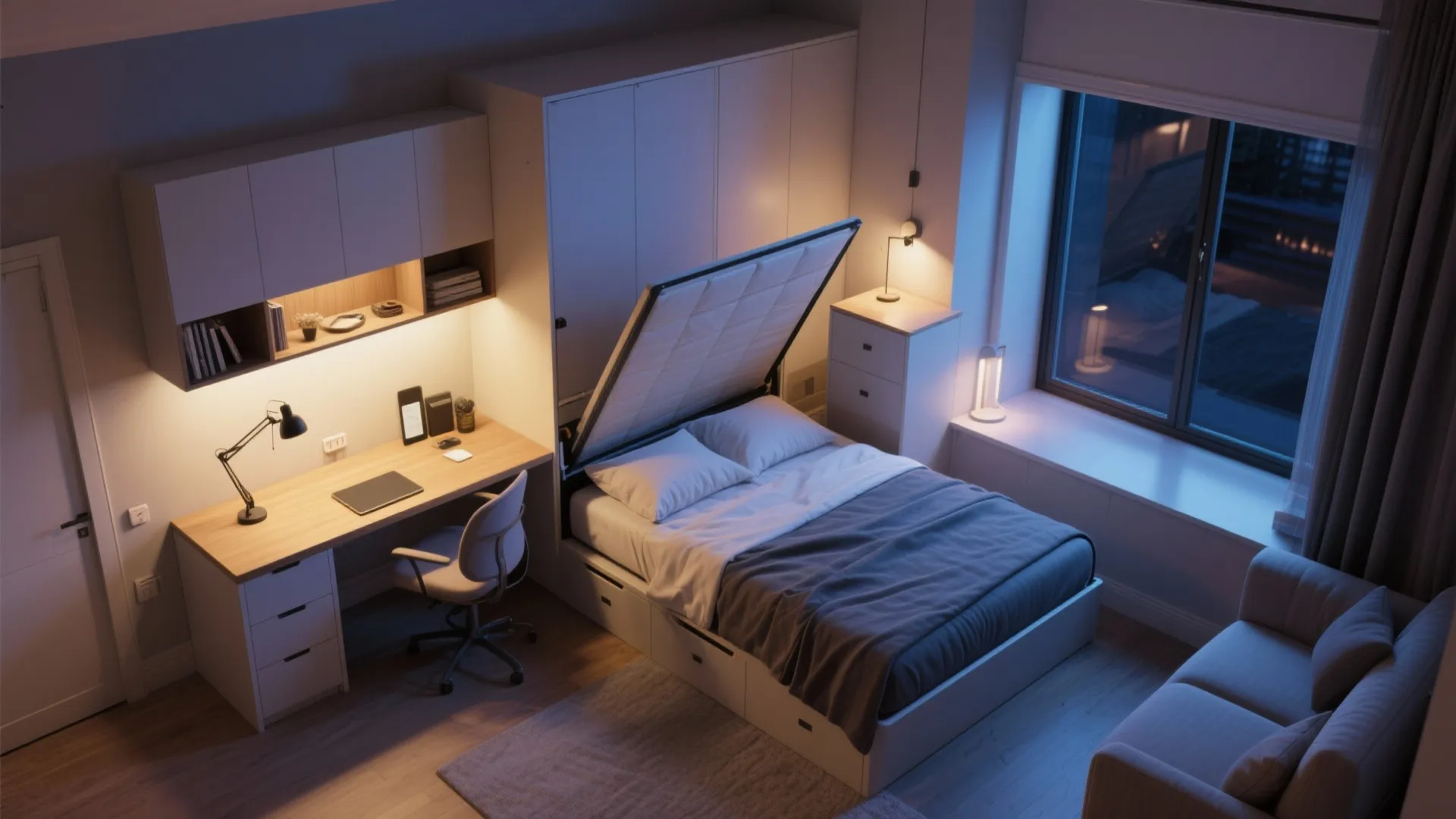 2. Flexible Bedding: Convert Guest Rooms for Multiple Uses