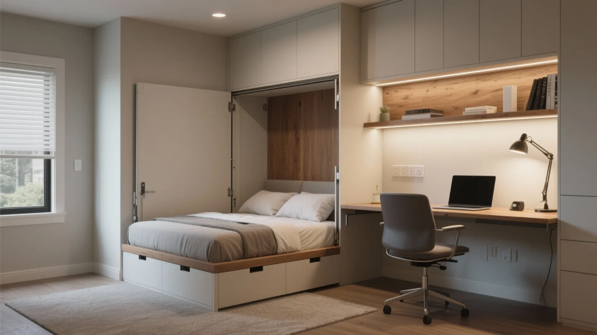 4. Flexible Third Bedroom (Home Office by Day)