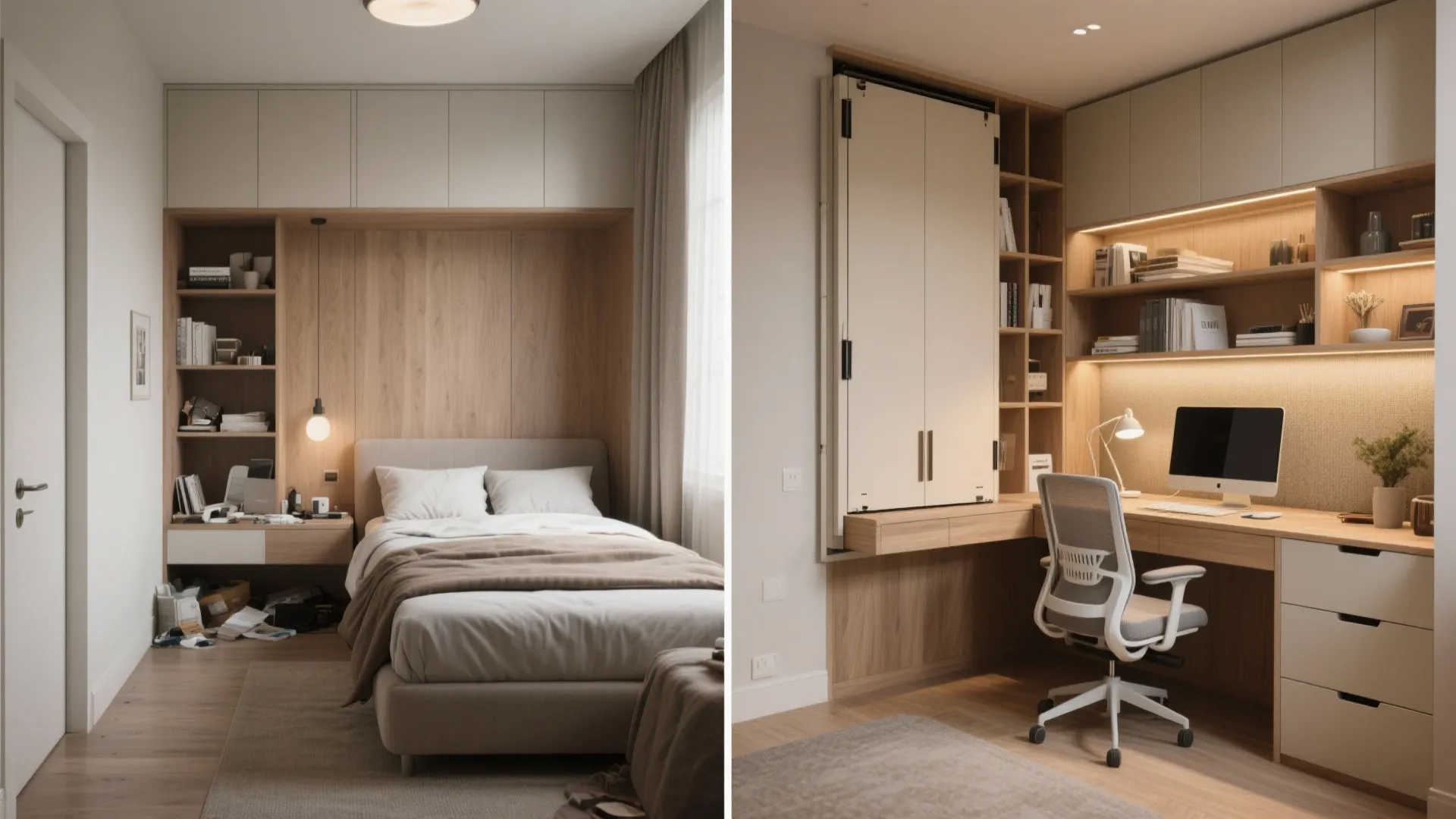 2. Flexible third bedroom as multi-use space