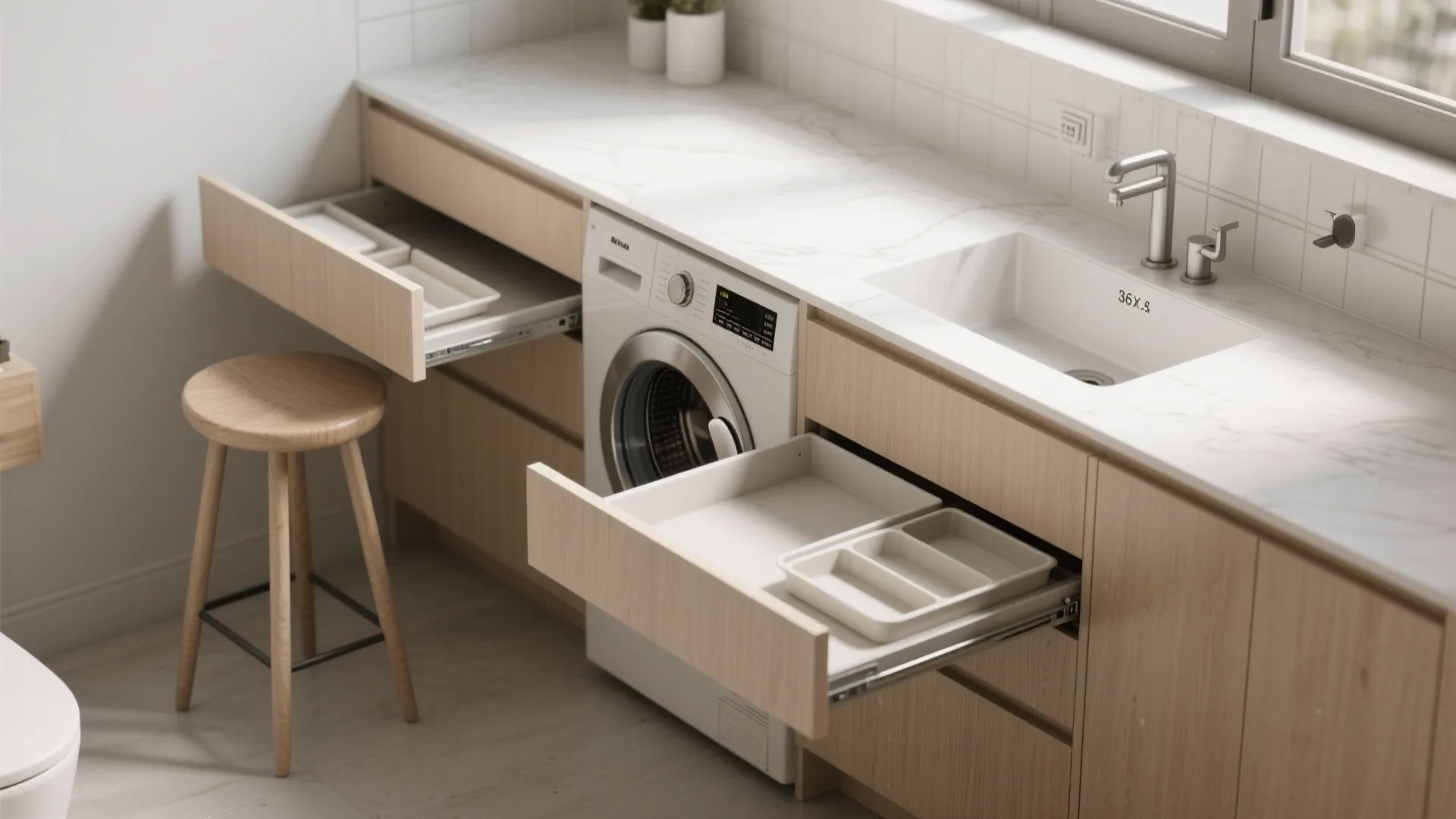 Double-duty solutions and flexible countertops