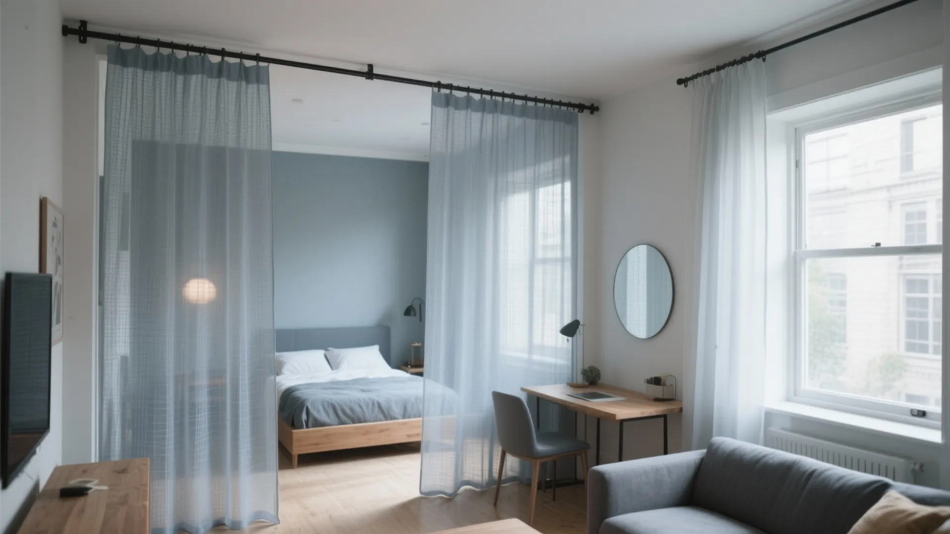 Room Divider DIY Curtain Ideas for Small Spaces: Fast-Track Guide to Creating a Cozy Nook in 1 Minute