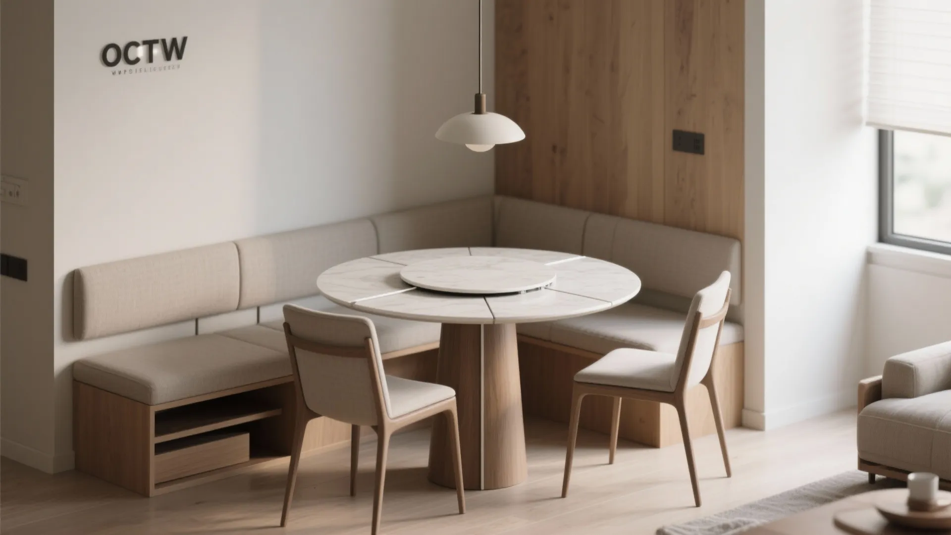 2. Choose a flexible dining set