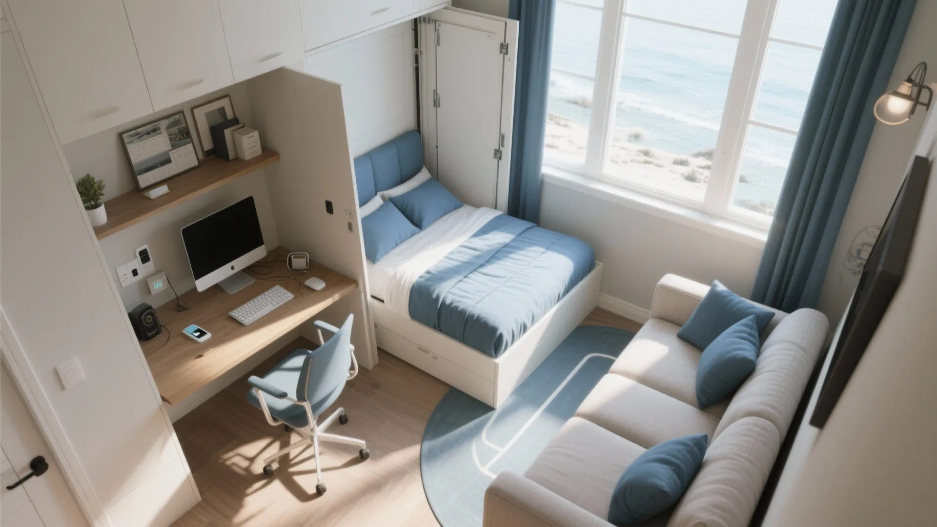 3. Flexible furniture for dual-purpose rooms