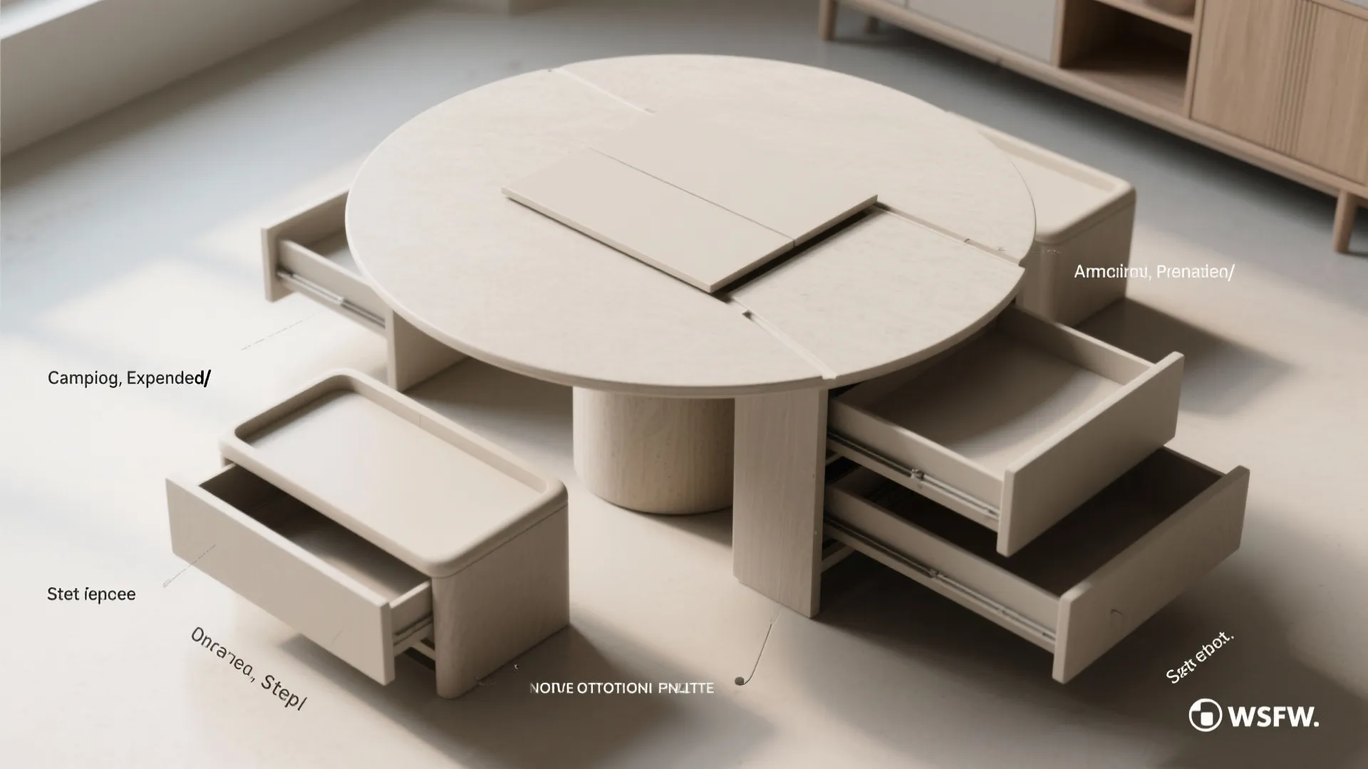 4. Go foldable, extendable, or nested for flexibility