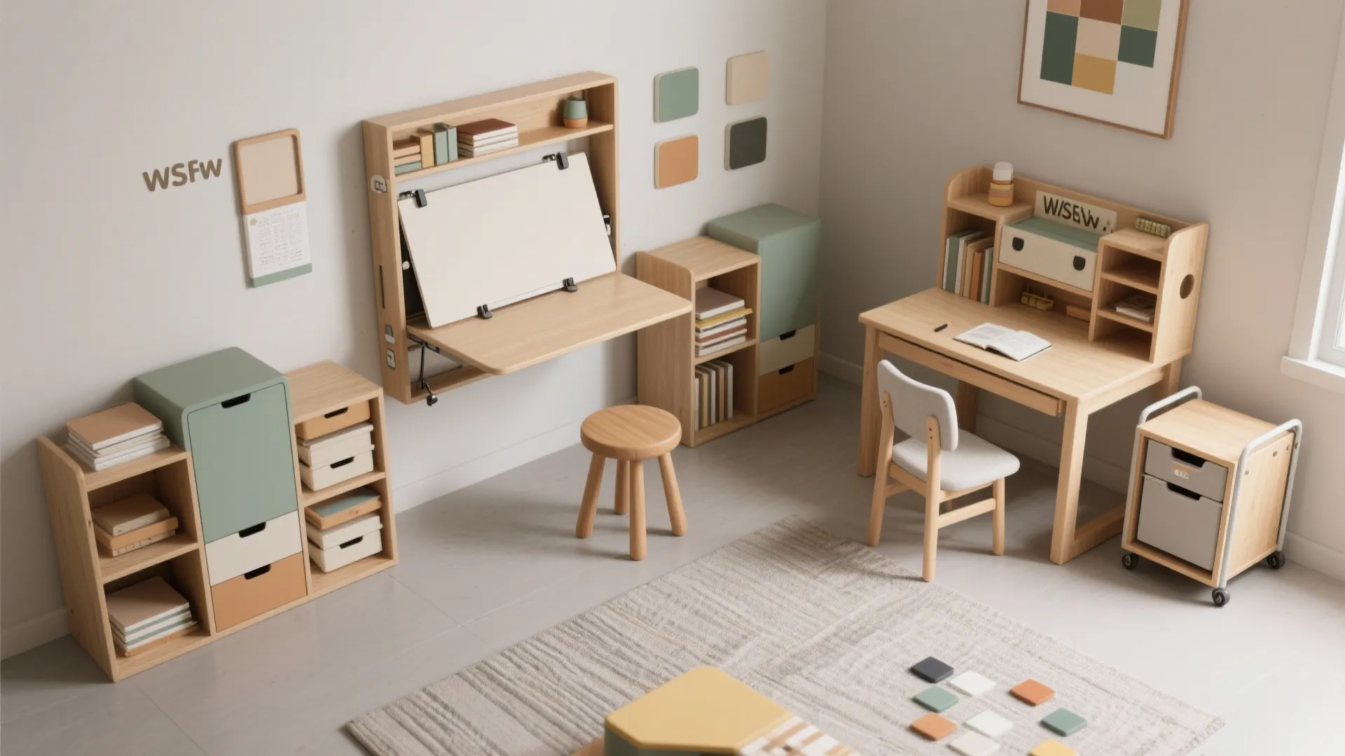 3. Invest in Flexible Furniture and Foldaways