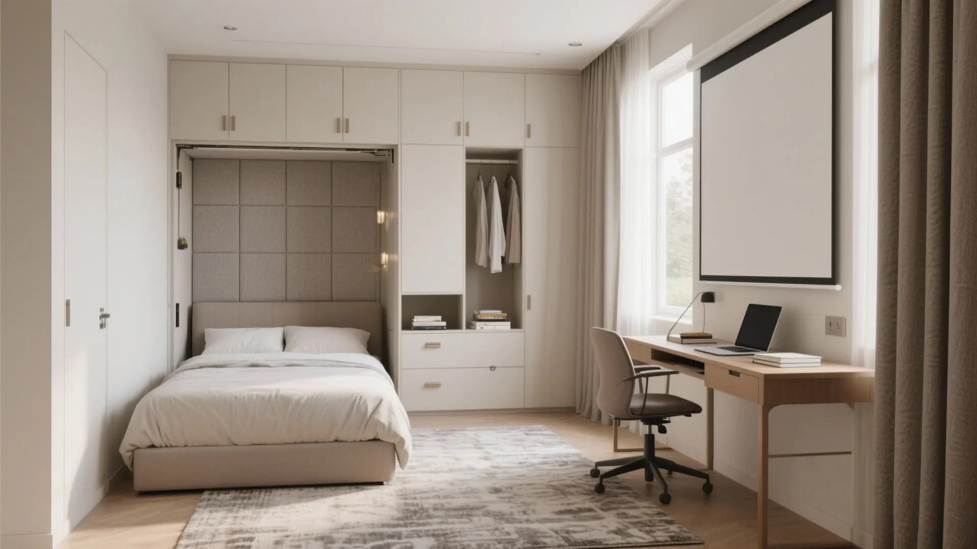 Flexible Fourth Room: Study, Guest, or Den