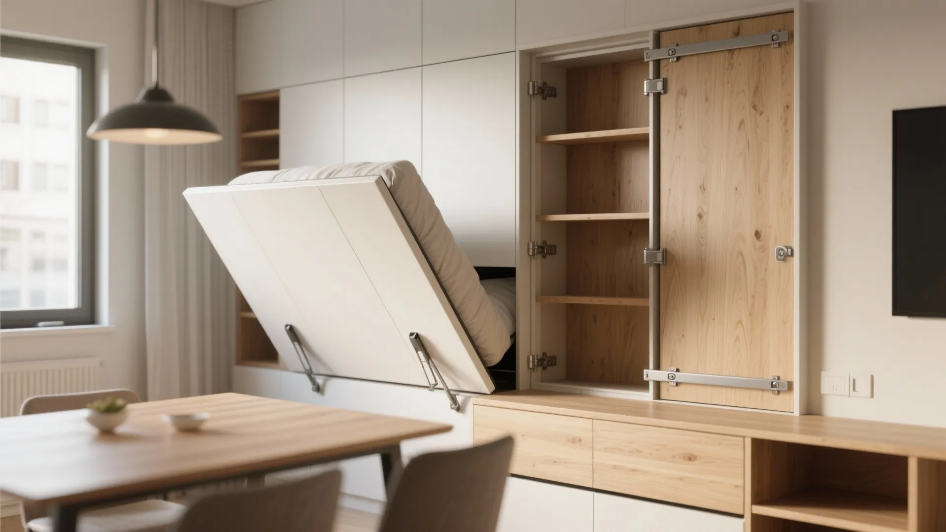 1. Flexible Furniture: Foldaway, Slide, and Multi-Use