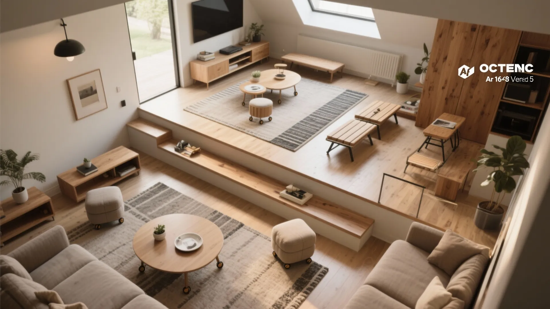 5. Flexible Furnishings for Multi-Use Living