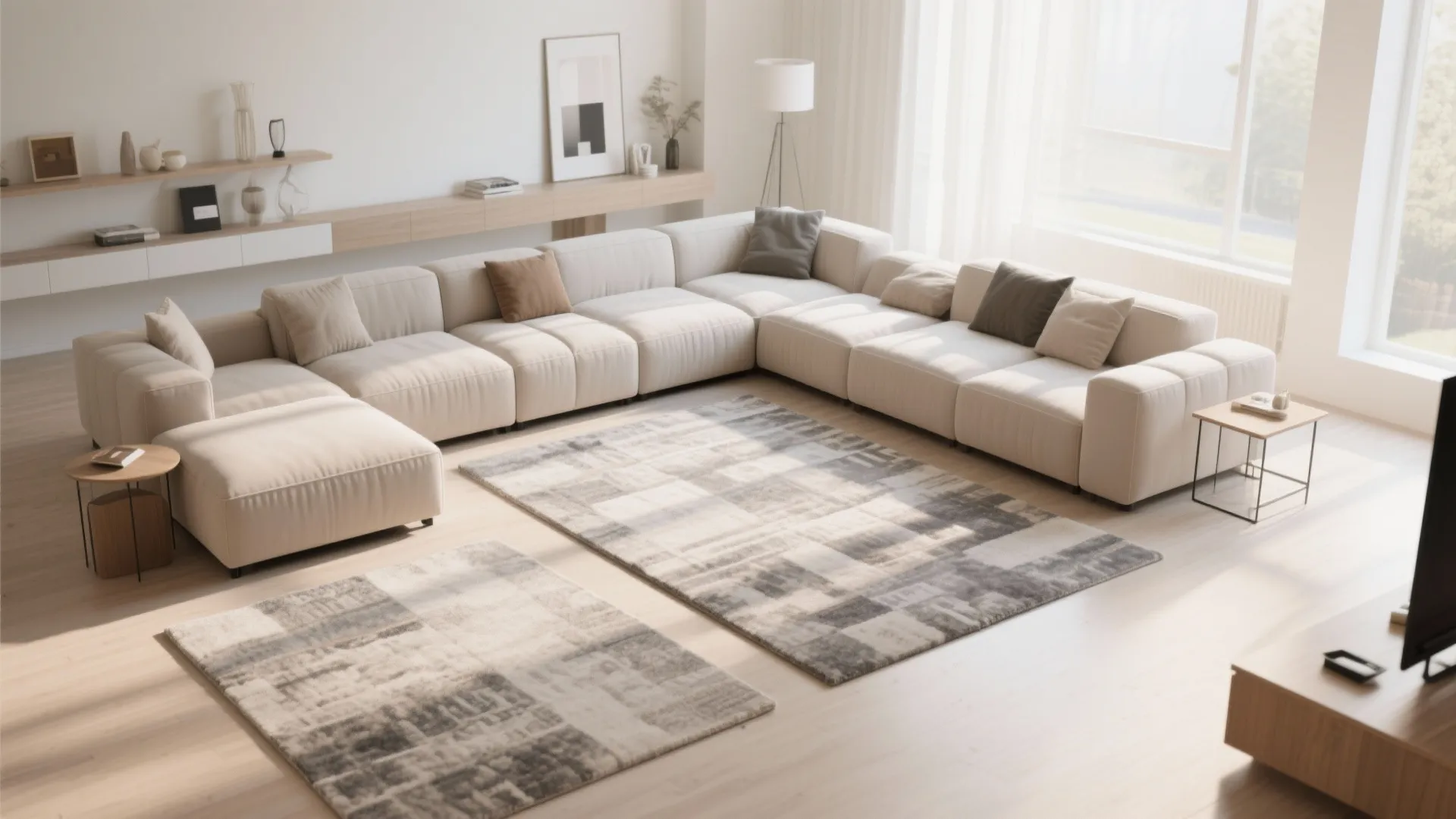 Flexible furniture arrangements